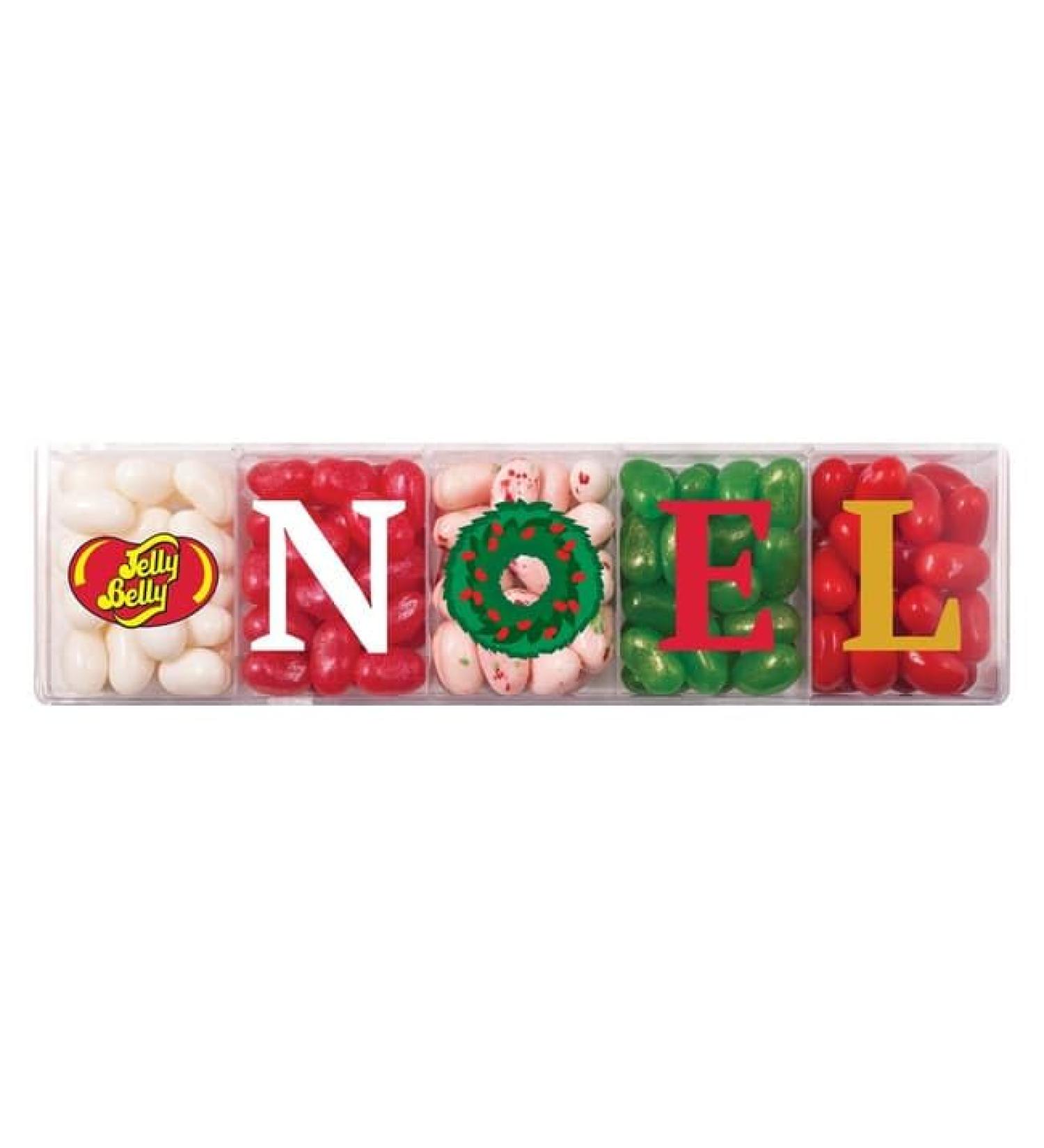 Jelly Belly Christmas 5-Flavour Jelly Beans Gift Box (113g) Festive Beananza Box Featuring Coconut Very Cherry Green Apple and More Includes Flavor Combination Guide Perfect Holiday Gift Stocking Stuffer or Party Treat - Buy Online on SooperMarket.com