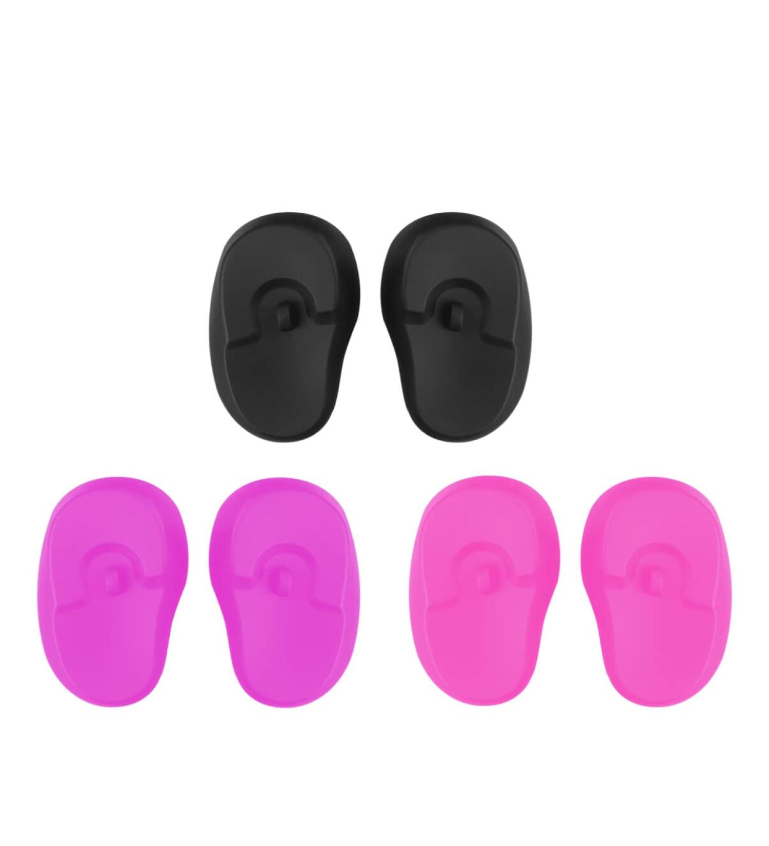 Healvian Silicone Earmuffs - 3 Pairs | Ear Dryer & Protectors for Hairdressing, Perm, Dye & Highlights - Buy Online on SooperMarket.com