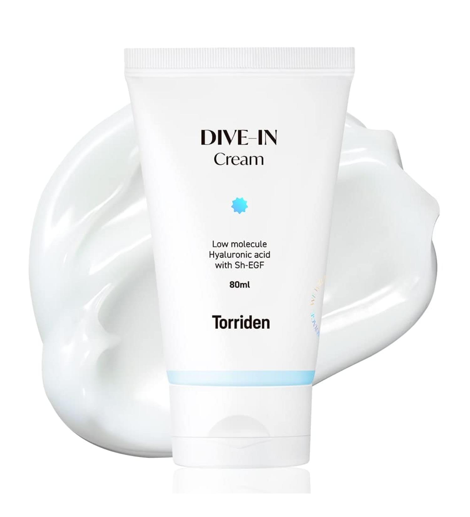 TORRIDEN DIVE-IN Hyaluronic Acid Cream 2.71 fl oz | For Sensitive & Oily Skin | Fragrance-free, Lightweight, Vegan | Clean & Cruelty-Free - Buy Online on SooperMarket.com
