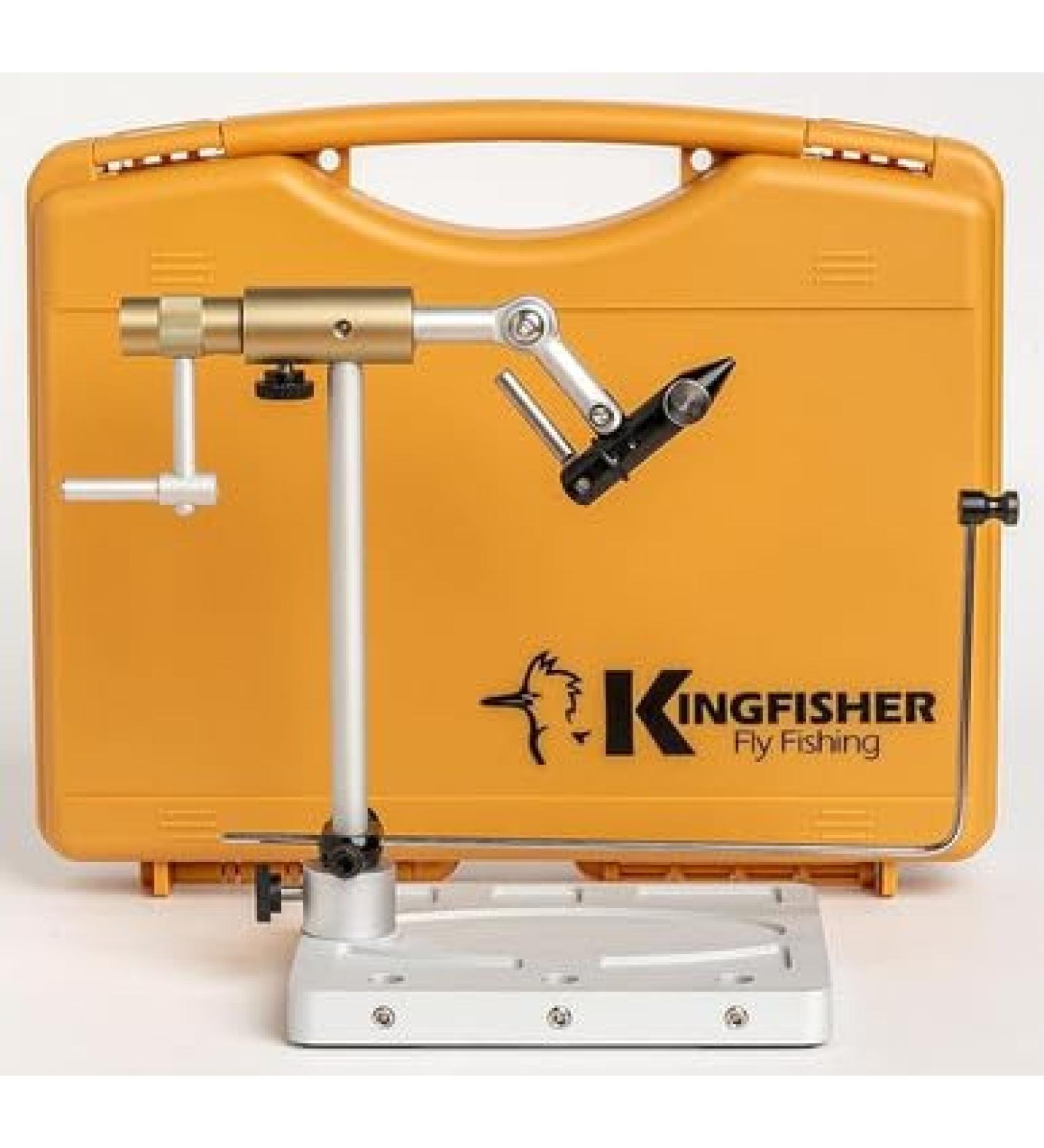 Kingfisher Fly Fishing Clarkfork Fly Tying Vise Kit - Complete Tool Set for Precision Tying | International Shipping Available - Buy Online on SooperMarket.com