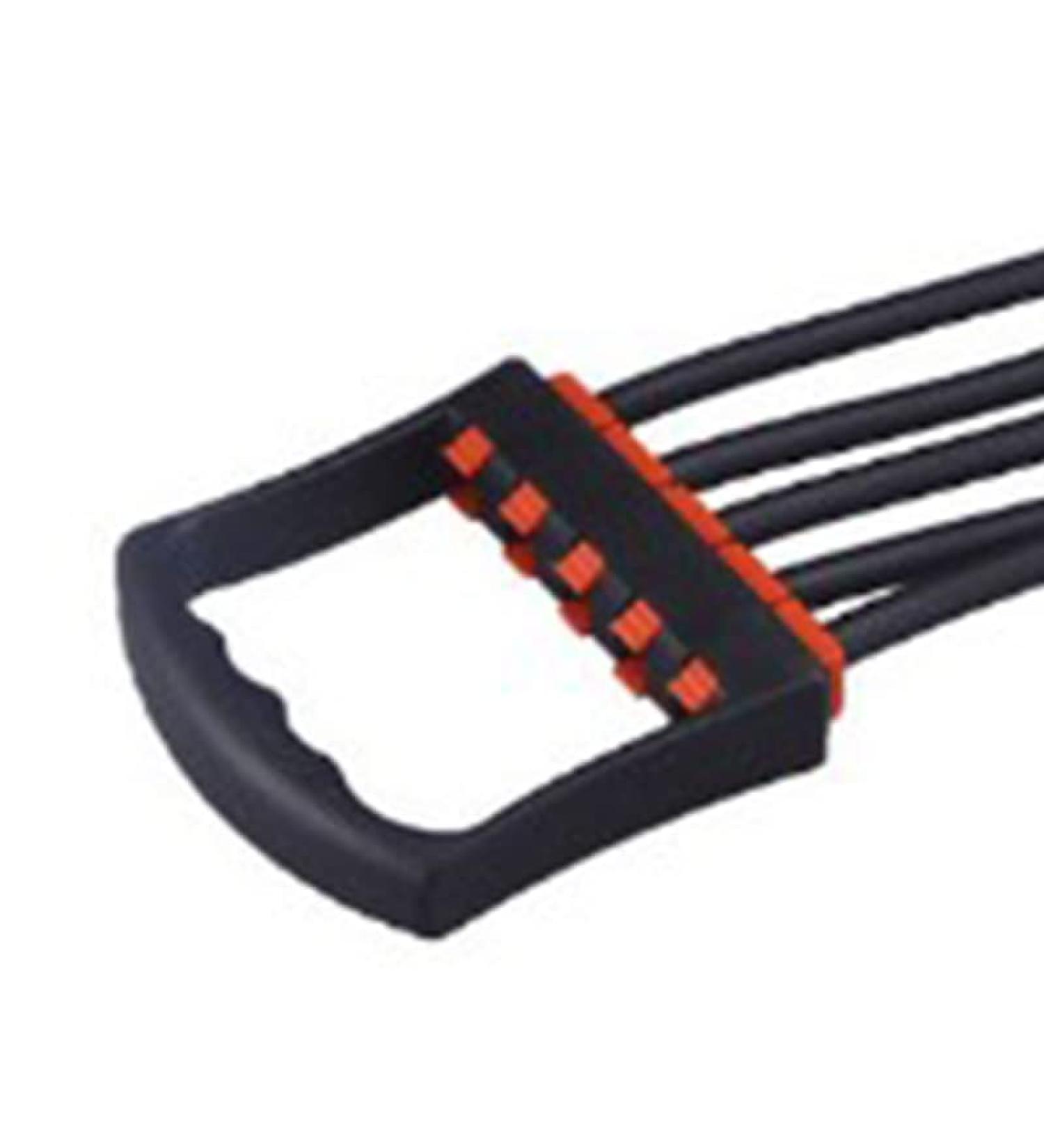 Verdant Touch Chest Expander Puller Chest Expander 5 Fitness Resistance Bands Pull Rope for Chest Muscle Strength Training
