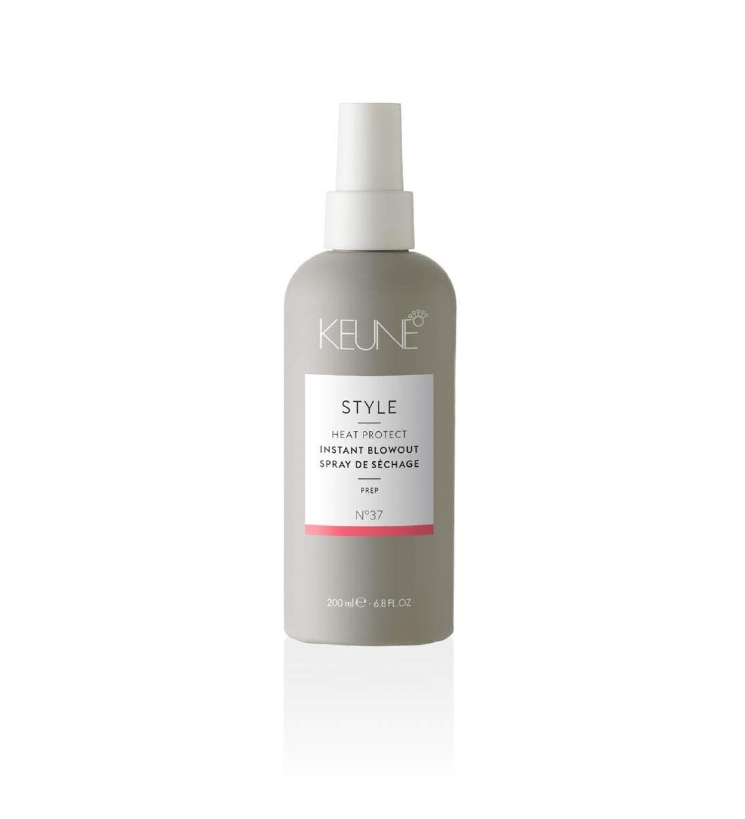 KEUNE Style Instant Blowout Heat Protectant Spray For Hair  6.8 Oz.