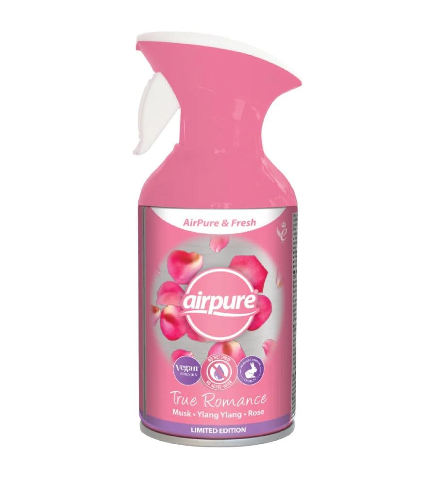 AIRPURE 250ML TRIGGER AIRPURE & FRESH TRUE ROMANCE