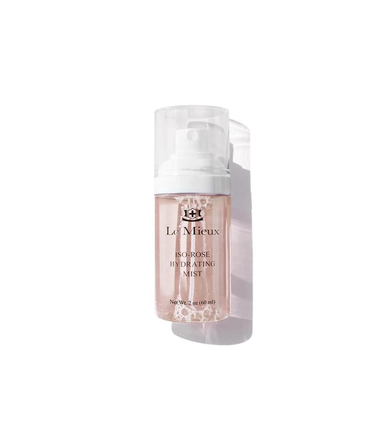 Le Mieux Skincare Iso Rose Hydrating Mist - Hydrating Face Mist with Bulgarian Rose Water for Soothing Dry Skin (2 oz) - International Shipping Available - Buy Online on SooperMarket.com