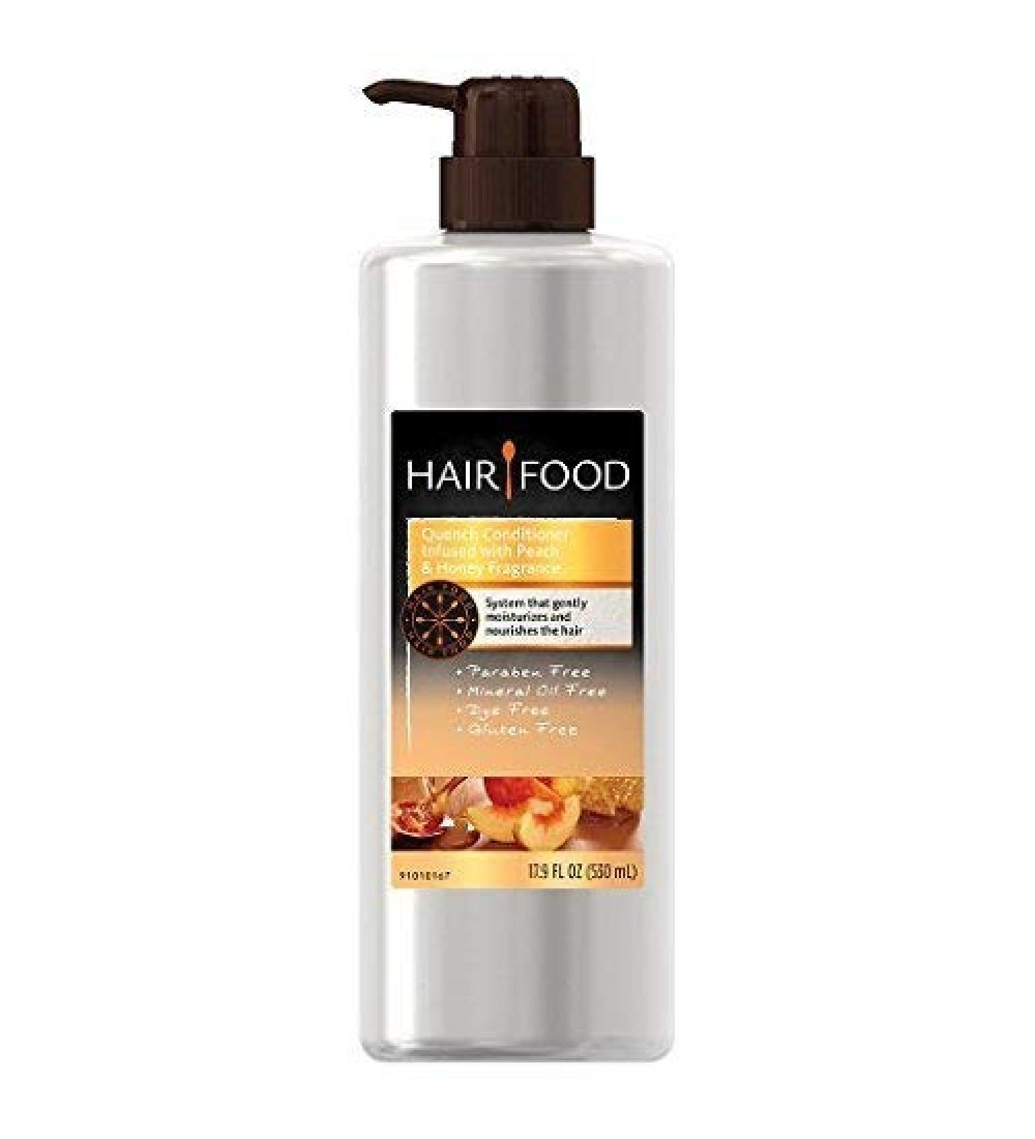 Hair Food Gluten Free Quench Peach and Honey Conditioner 17.9oz
