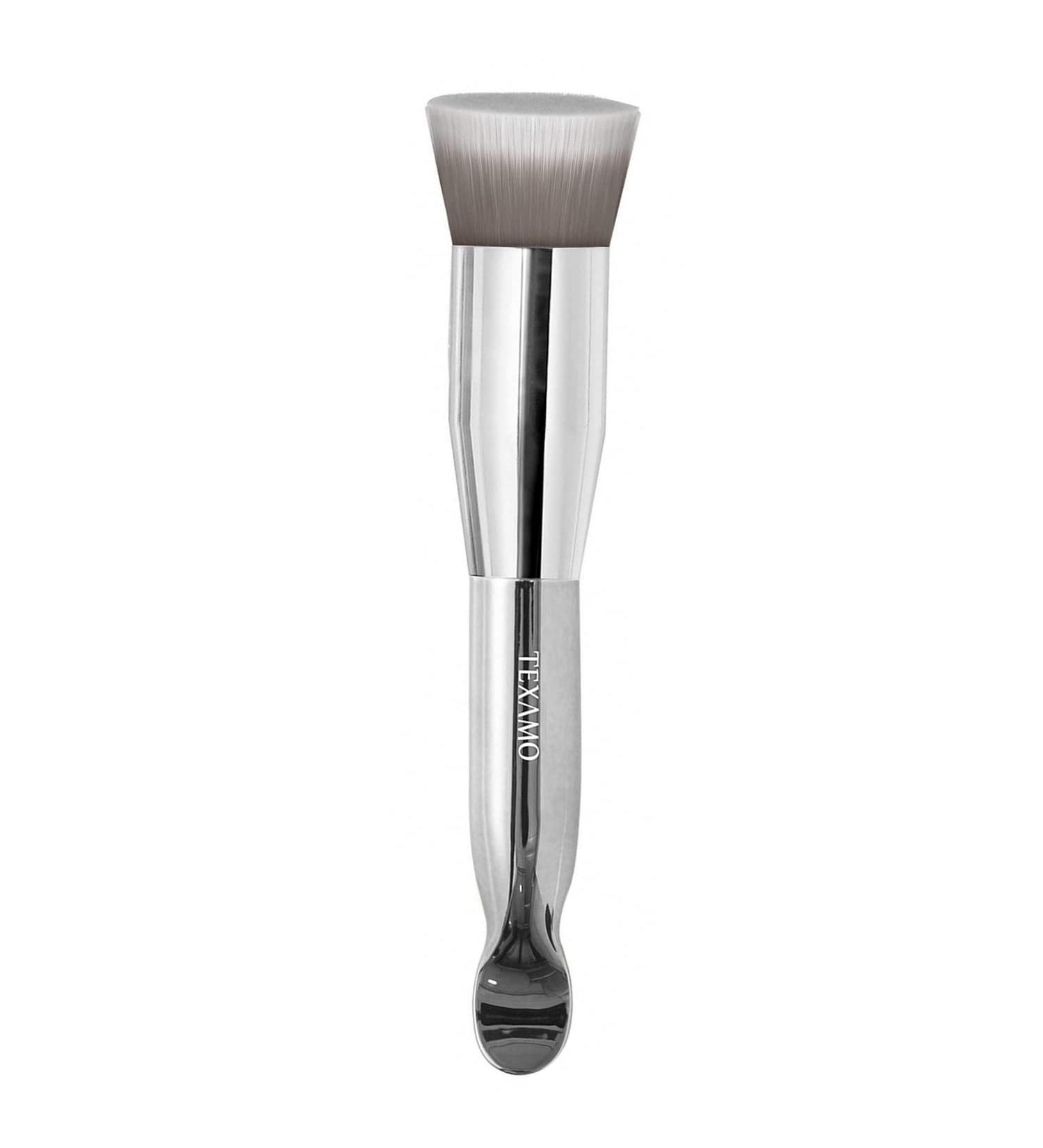 Premium Dual-Ended Foundation Brush for Liquid Makeup - TEXAMO Angled Concealer & Blending Tool - Buy Online on SooperMarket.com