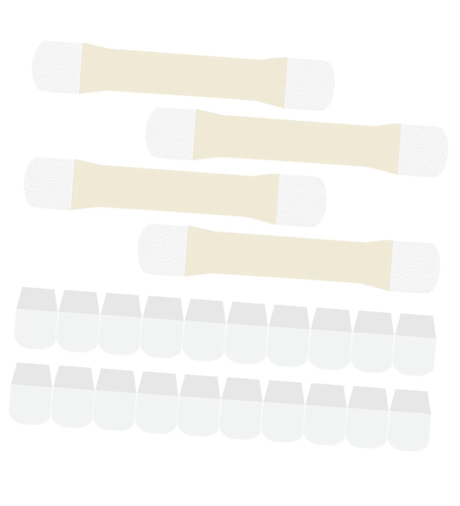 VILLCASE 4pcs Neck Lift Stickers Neck Lift Tape for Neck Wrinkles Loose Skin Tape Rubber Swan Neck Silky Tool - Buy Online on SooperMarket.com