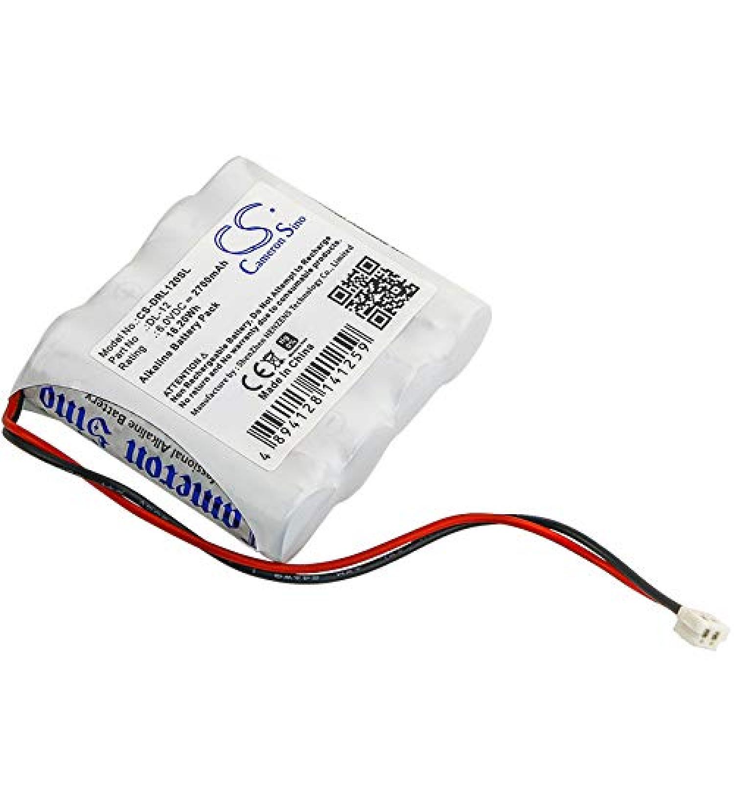 Buy Afshan 2700mAh/6.0V DRY0017 Battery Replacement for Interstate DRY0201 - International Shipping Available - Buy Online on SooperMarket.com