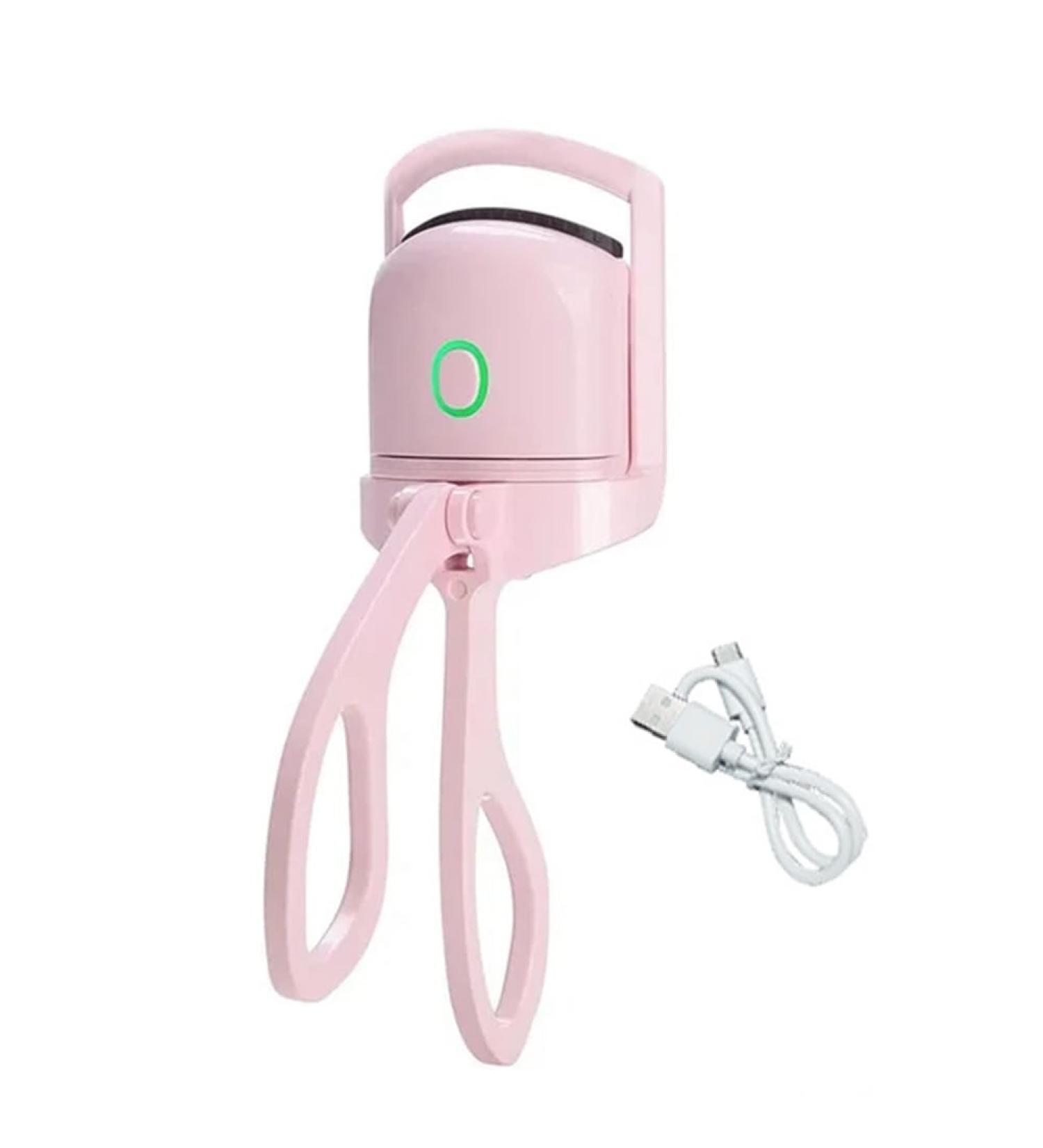 Electric Eyelash Curler USB Charging Model Fast Heating Portable Eye Lash Perm Lasting Curling Thermal Eyelash Clip B - Buy Online on SooperMarket.com