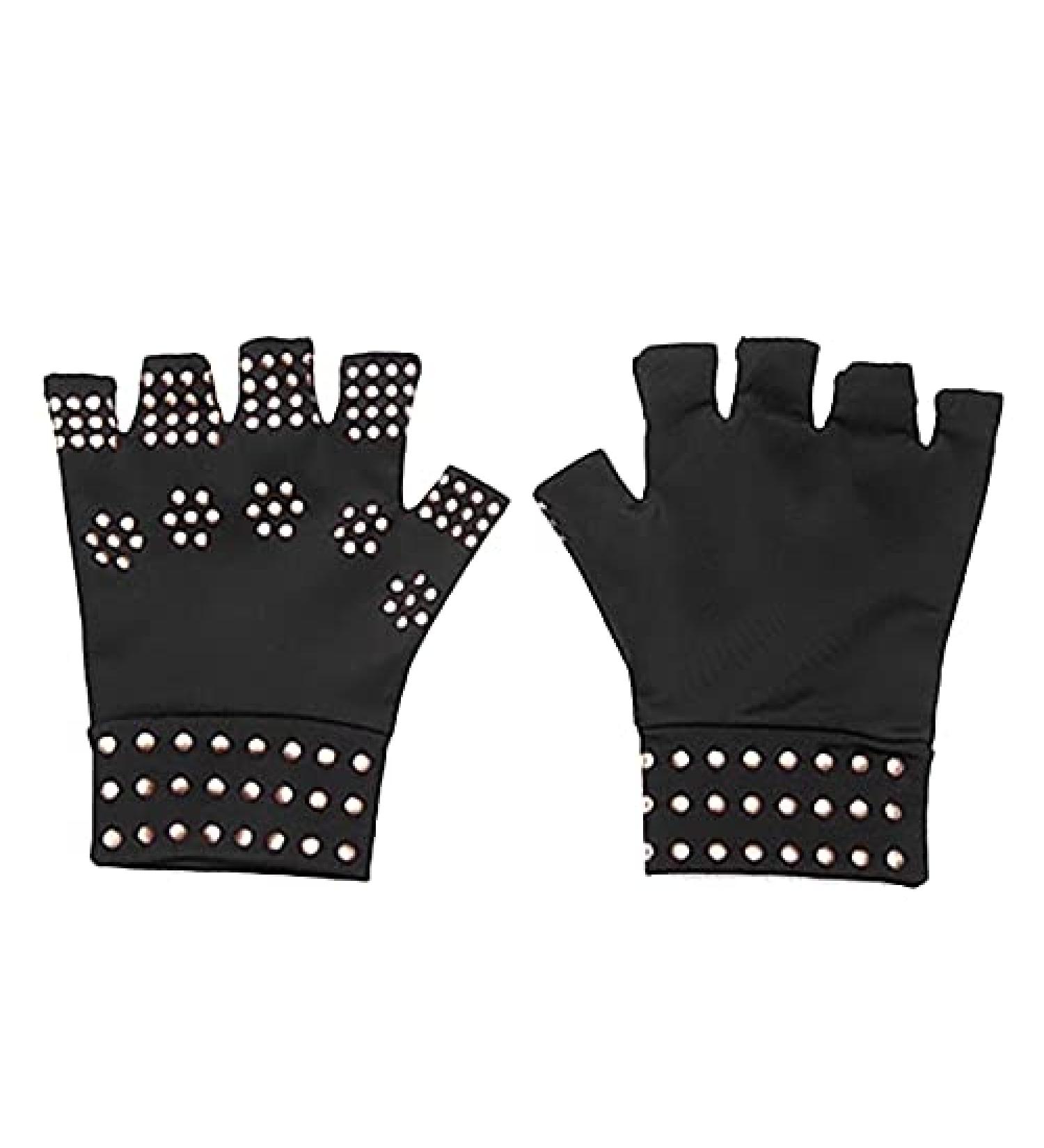 tesrgre Fingerless Compression Arthritis Pain Relief Support Magnetic Therapy Glove - Buy Online on SooperMarket.com