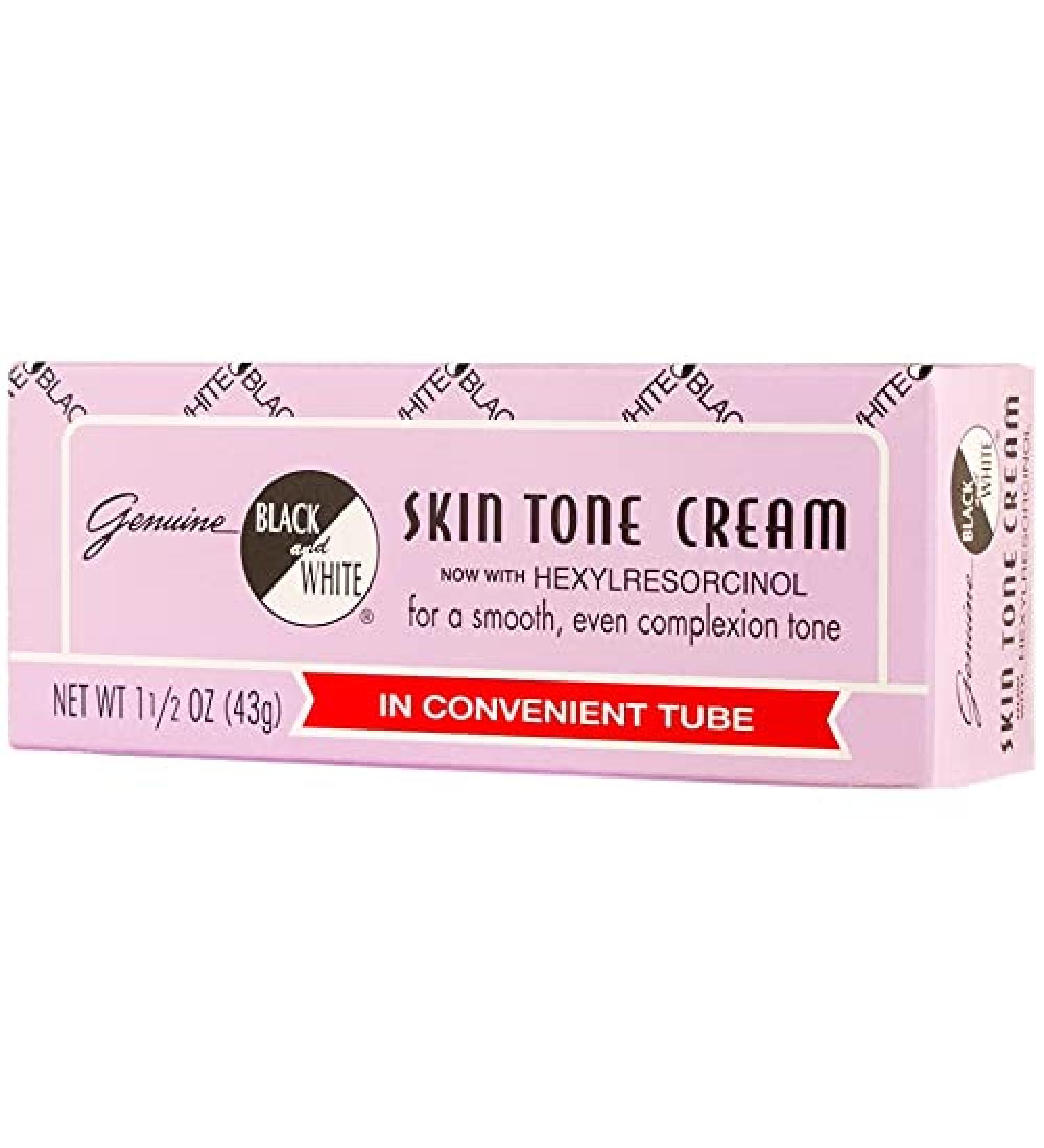 Genuine Black & White Skine Tone Cream 1.5 oz.
