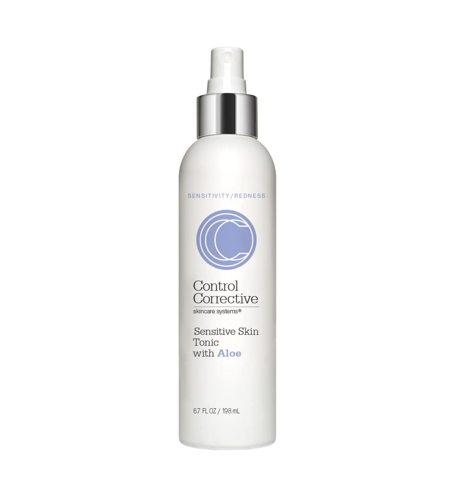 Control Corrective Sensitive Skin Tonic - 6.7 Fl Oz Aloe Vera & Chamomile | Soothing Refreshing Relief for Overstimulated Skin - Buy Online on SooperMarket.com