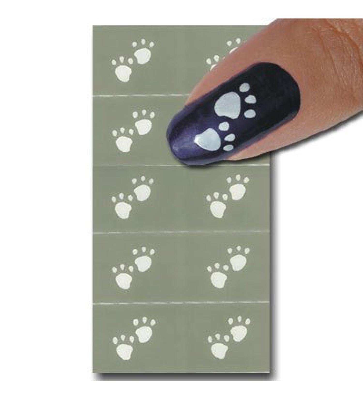 Magic Items Nail Art Nail Polish Stencil Nail Art #02
