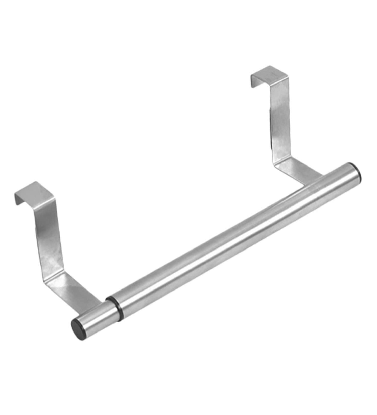 ABOOFAN Telescopic Towel Rack Clothes Hanger Hangers Metal Towel Bar Cabinet Door Towel Rack Steel Shelf - Buy Online on SooperMarket.com
