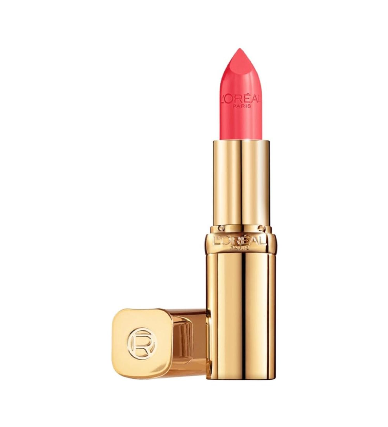 L'Or al Paris Color Riche Satin Smooth Lipstick Moisturising Pure Pigment Lip Colour With Omega 3 & Vitamin E 145 Excusez Moi Excusez Moi 145 1 st ck (1 erPack)