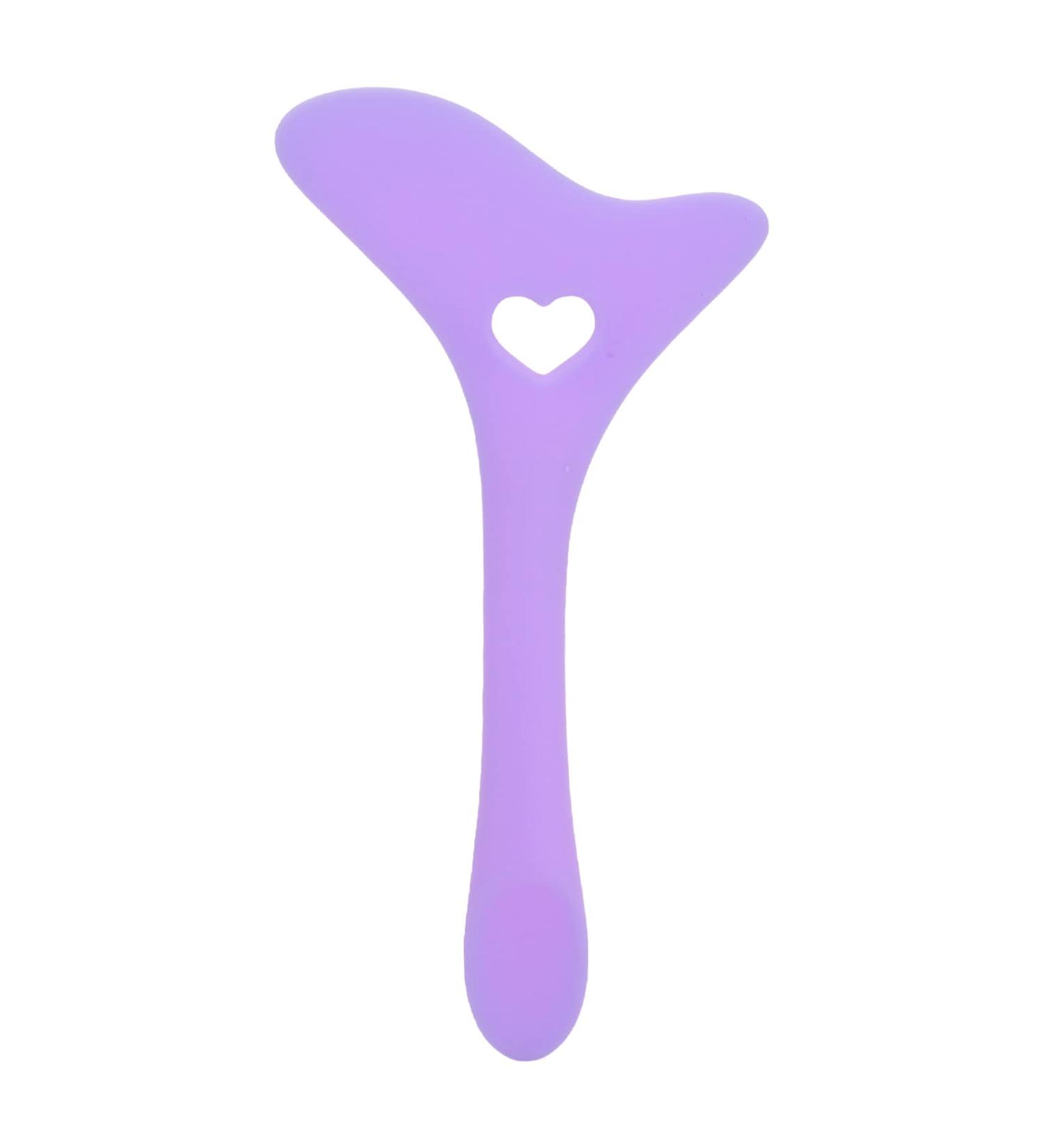 Brrnoo Silicone Stencils - Reusable Eyelash Applicator Tool & Mascara Guard Stencil in Purple | Perfect Eye Makeup Aid for Flawless Application - Buy Online on SooperMarket.com