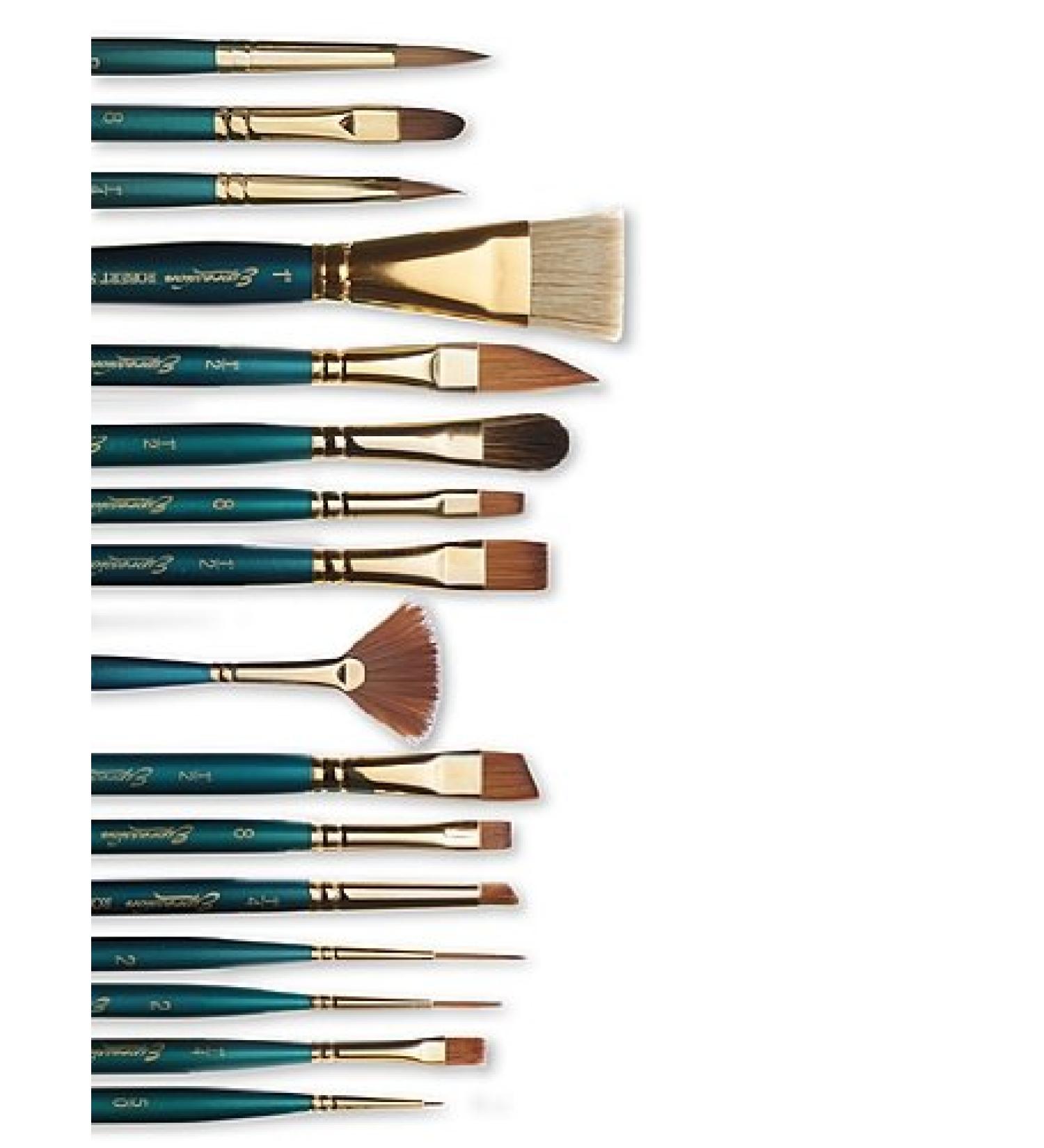 Daler-Rowney Expression Synthetic Paint Brushes size 3 script liner