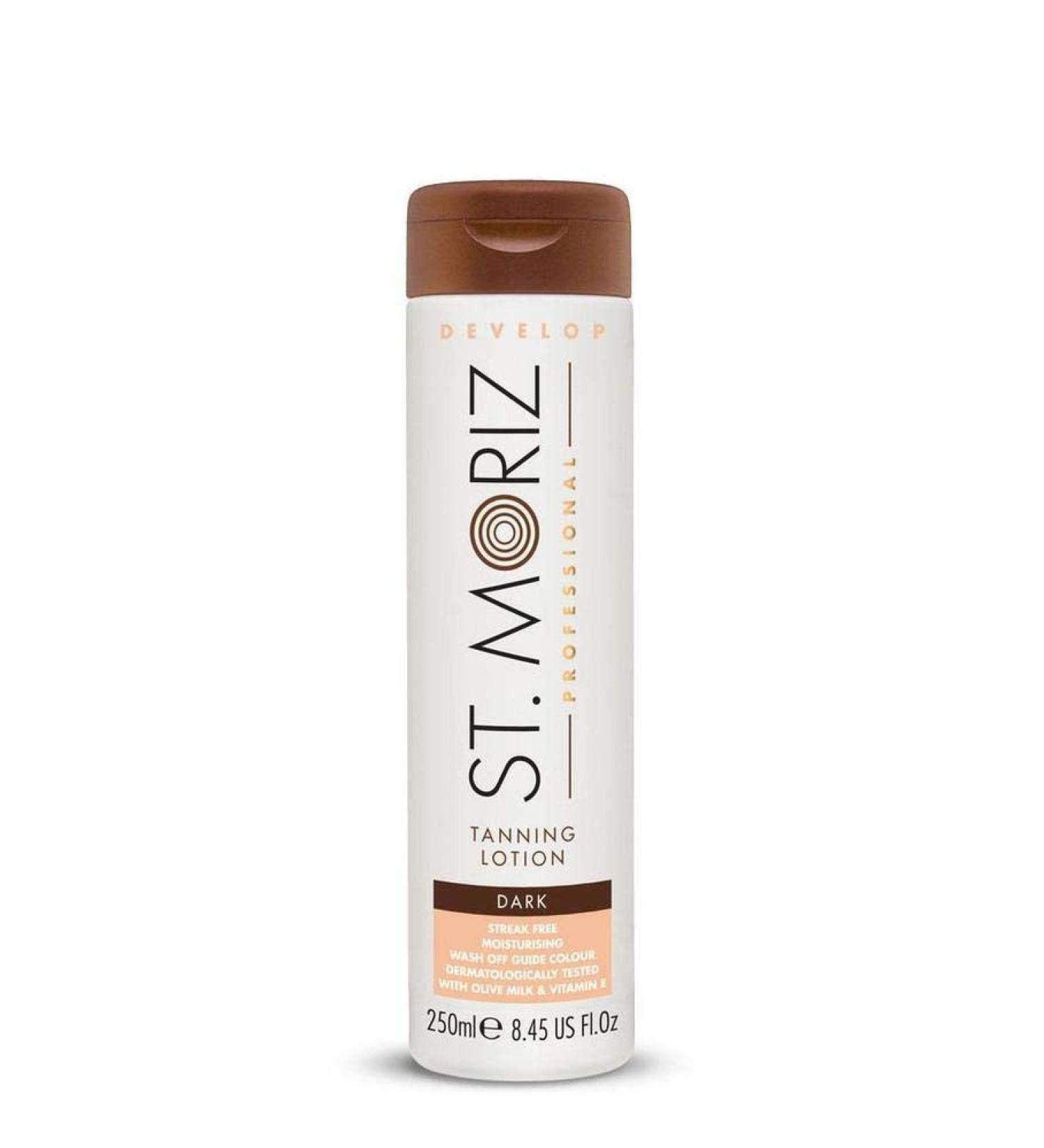 St. Moriz Professional Tanning Lotion Dark 250ml - Get a flawless dark tan at home - Buy Online on SooperMarket.com