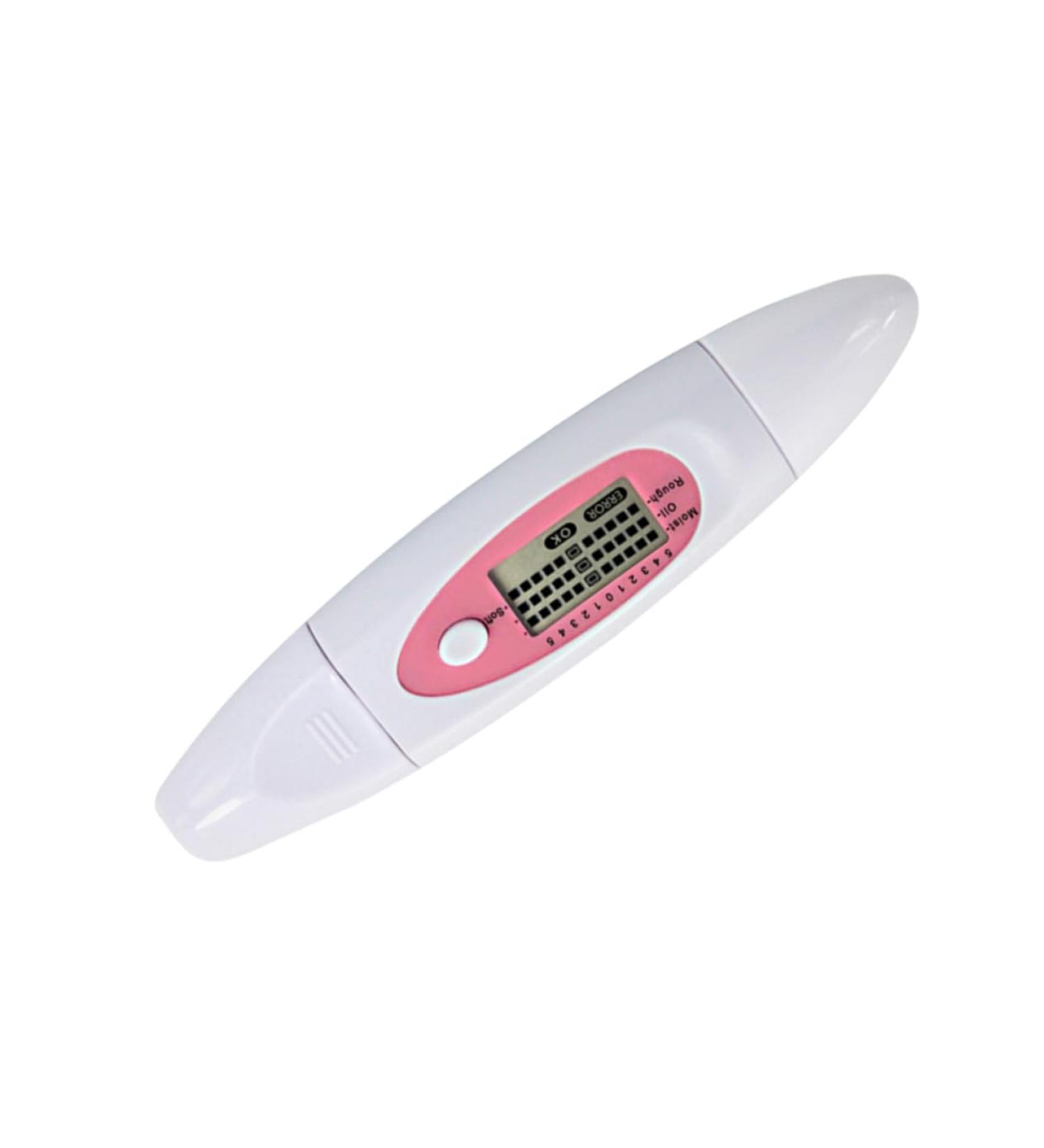 FOMIYES 3 1 Facial Moisture Meter Digital Moisture Meter Skin Moisture Tester Facial Moisture Oil Meter 3 in 1 Sensor Oil Sensor Analyzer Facial Moisture Oil Tester Number Test Pen White - Buy Online on SooperMarket.com