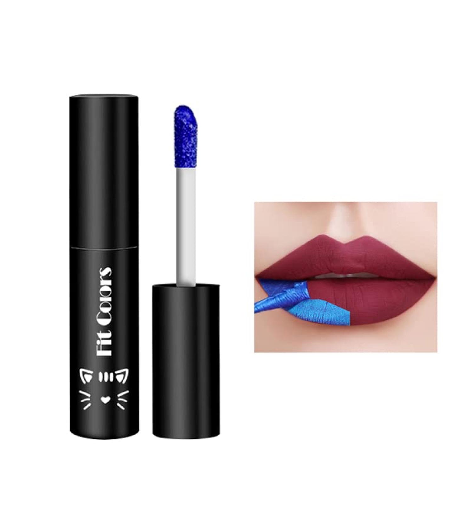 AKARY Peel Off Lip Stain Lip Tint Matte Lipstick - Waterproof, Long Lasting Liquid Lipstick, Nonstick Cup Tear-off Lip Gloss for Women Girls - 05 - Buy Online on SooperMarket.com