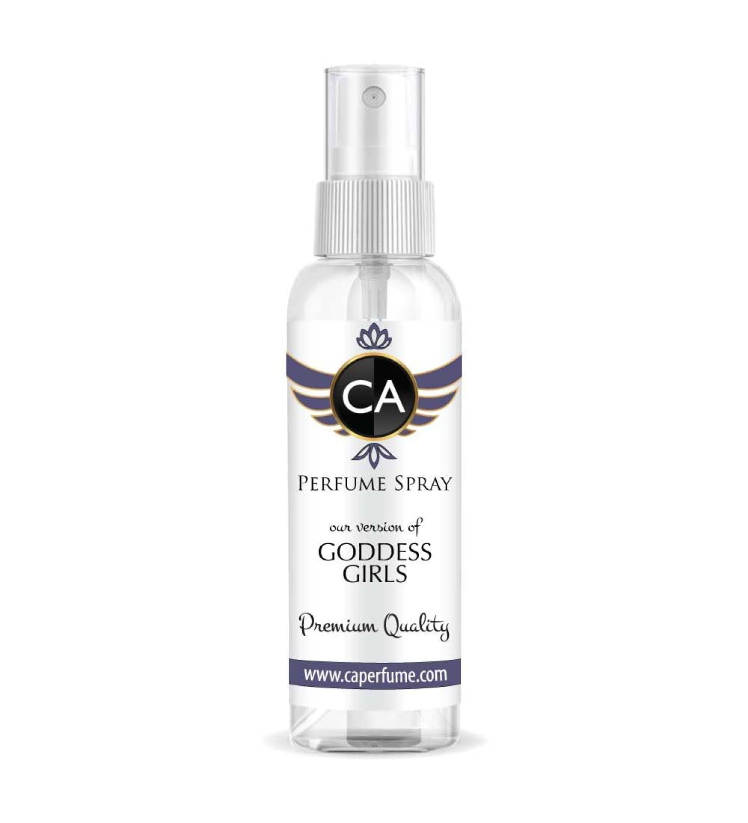 CA Perfume Impression of Goddess Girls For Woman Travel Size Sample Fragrance Eau de Parfum Sprayer (2 Fl Oz/ 60 ml) - Buy Online on SooperMarket.com