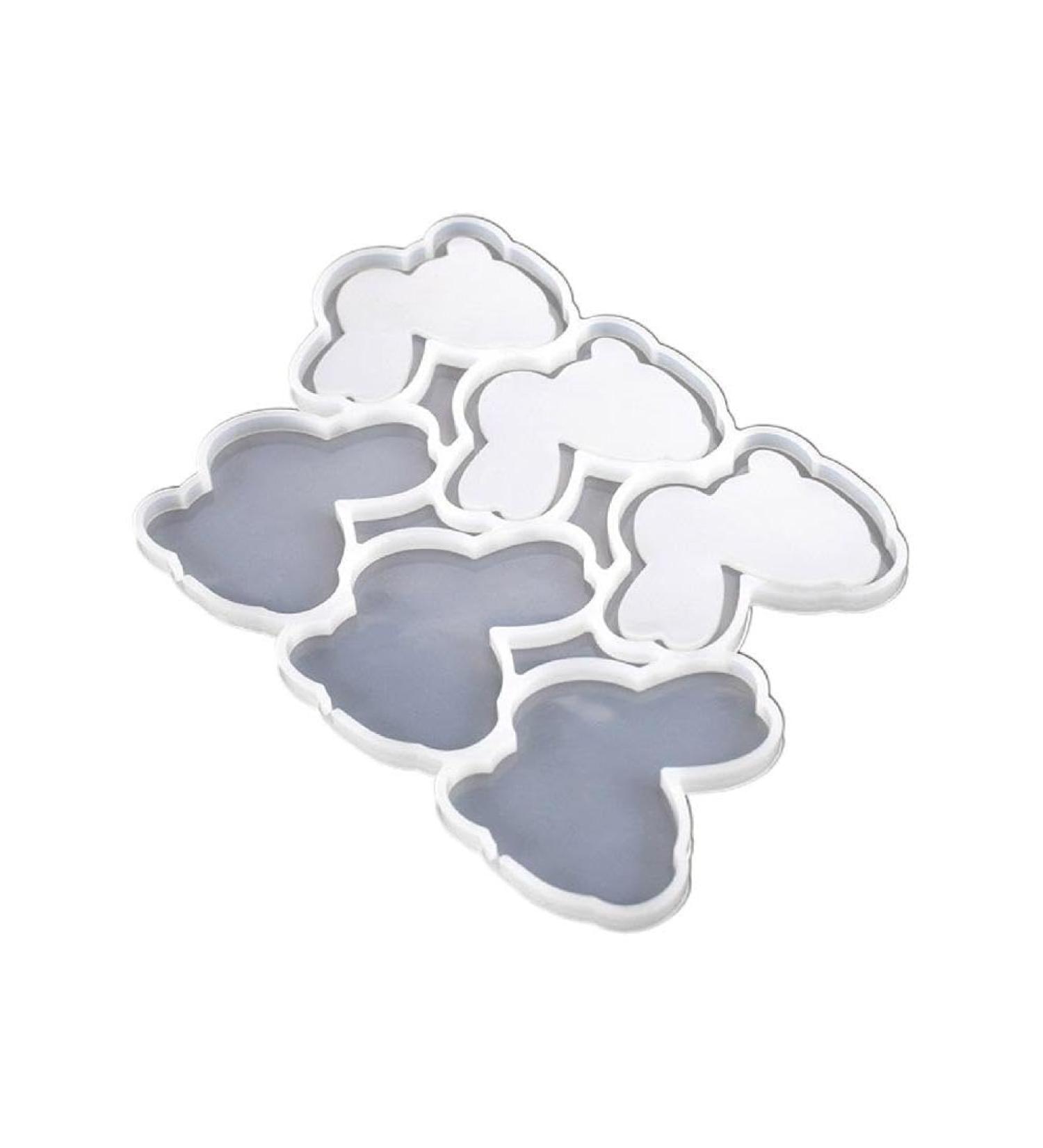 Confectionery Utensils Silicone Christmas Easter Food Grade Utensils for Cutting Cookie 3D Design Baking Tools Confectionery Utensils Rabbit - Buy Online on SooperMarket.com