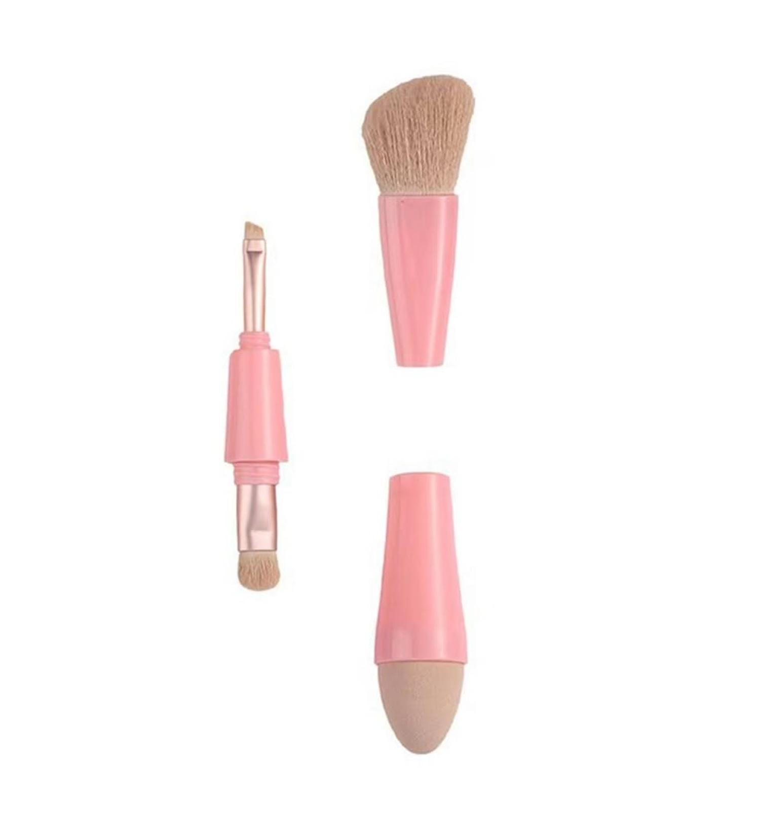 AIDIRui Makeup Brush Glam Blend Eyeshadow Brush Set Foundation Brush Beauty Tool Multifunctional Portable Beauty Pen(Pink) - Buy Online on SooperMarket.com
