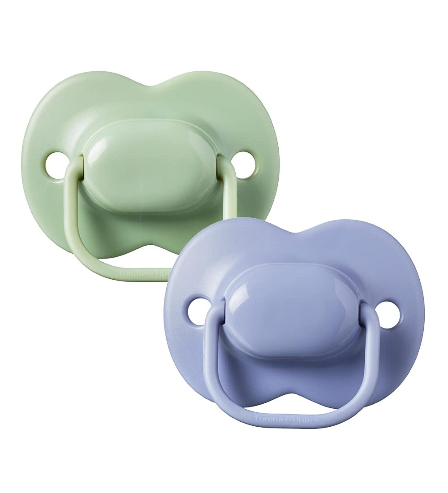 Tommee Tippee Cherry Latex Soother 18-36 months pack of 2 soothers with 100% natural latex baglet - Buy Online on SooperMarket.com