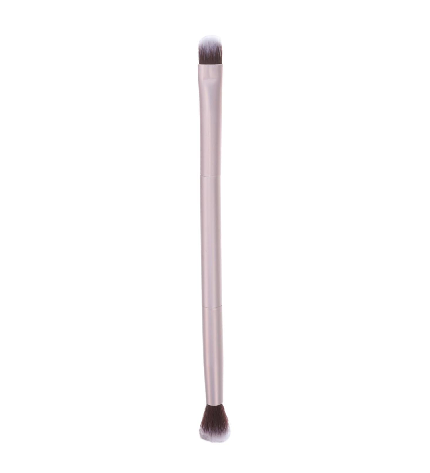 Baluue Eye Shadow Brush Blending Eye Brush Rose Gold Soft Synthetic Fibers Double-ended Eyeshadow Brush - Buy Online on SooperMarket.com