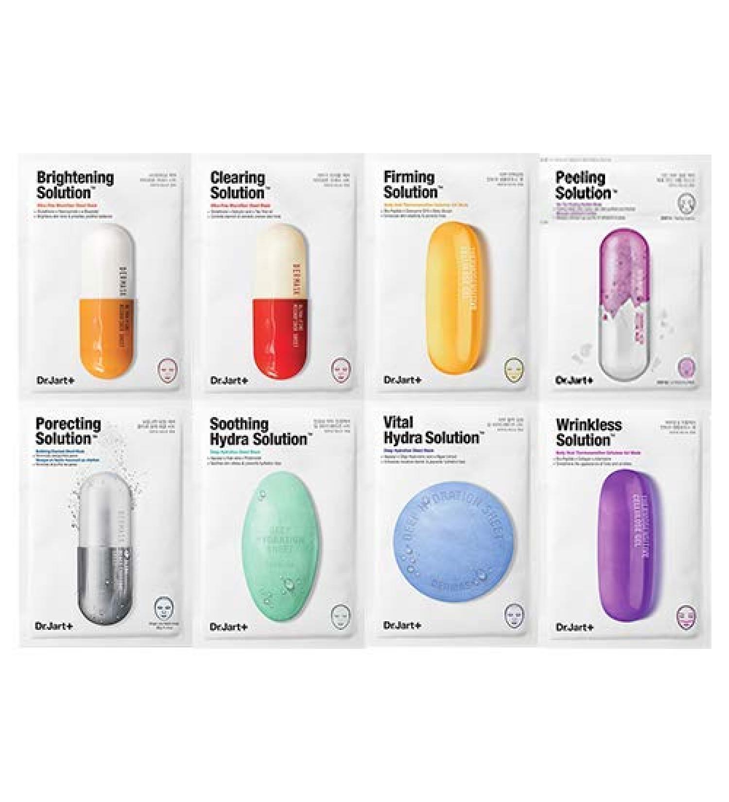 Dr. Jart+ Dermask Series Colecci n Mascarillas (8 masks)