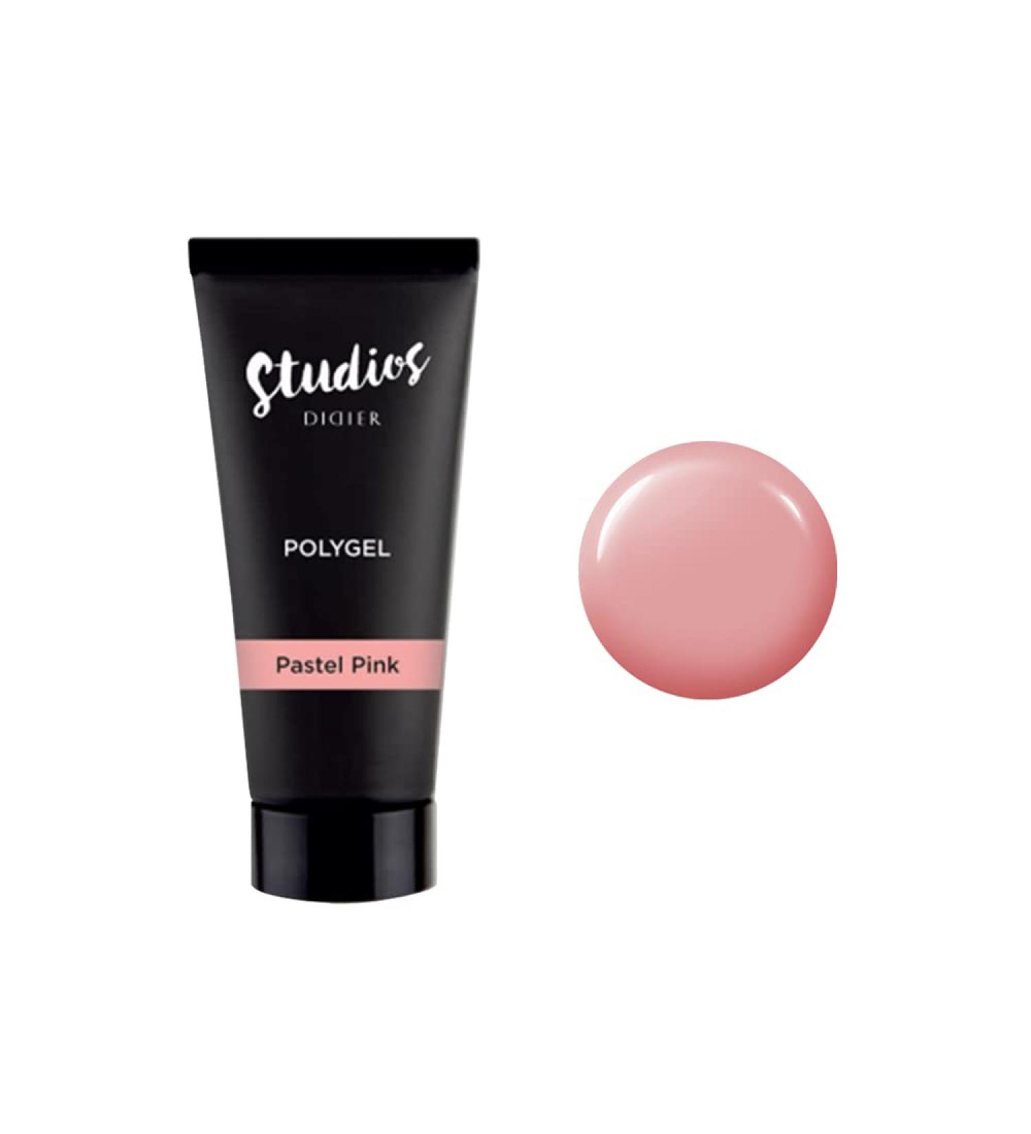 Didier Lab - Polygel Pastel Pink - Strong Nail Gel Builder for Extension - Resistant to Damage - Hard as Acrylic - Strengthener - Long Lasting - For Professional and Beginners - LED Lamp - 30g - Buy Online on SooperMarket.com