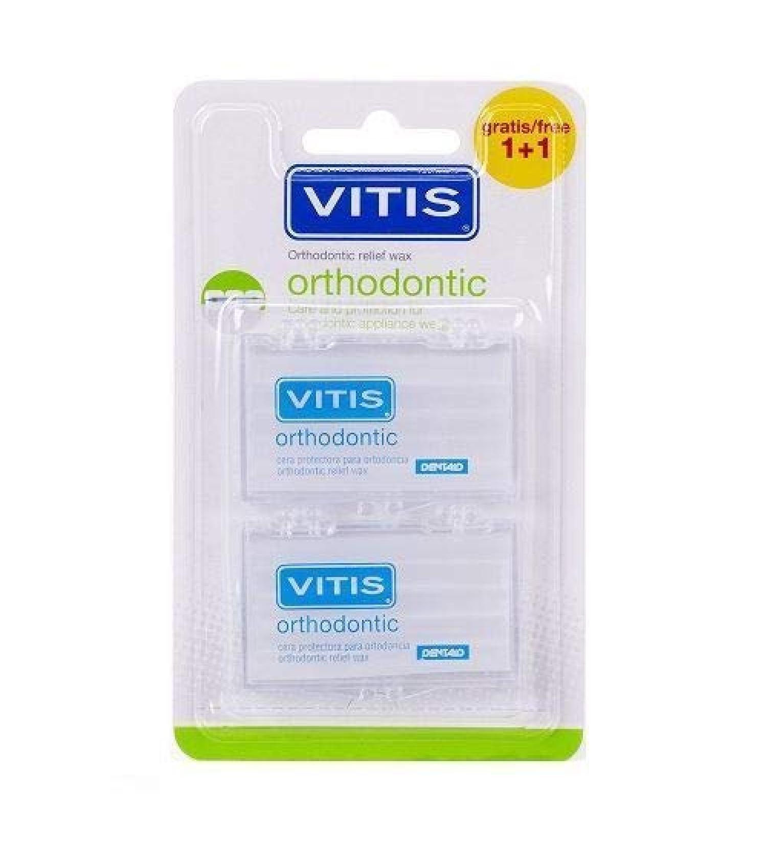 VITIS orthodontic wax 10 strips pack of 6 (6x 10 pieces)