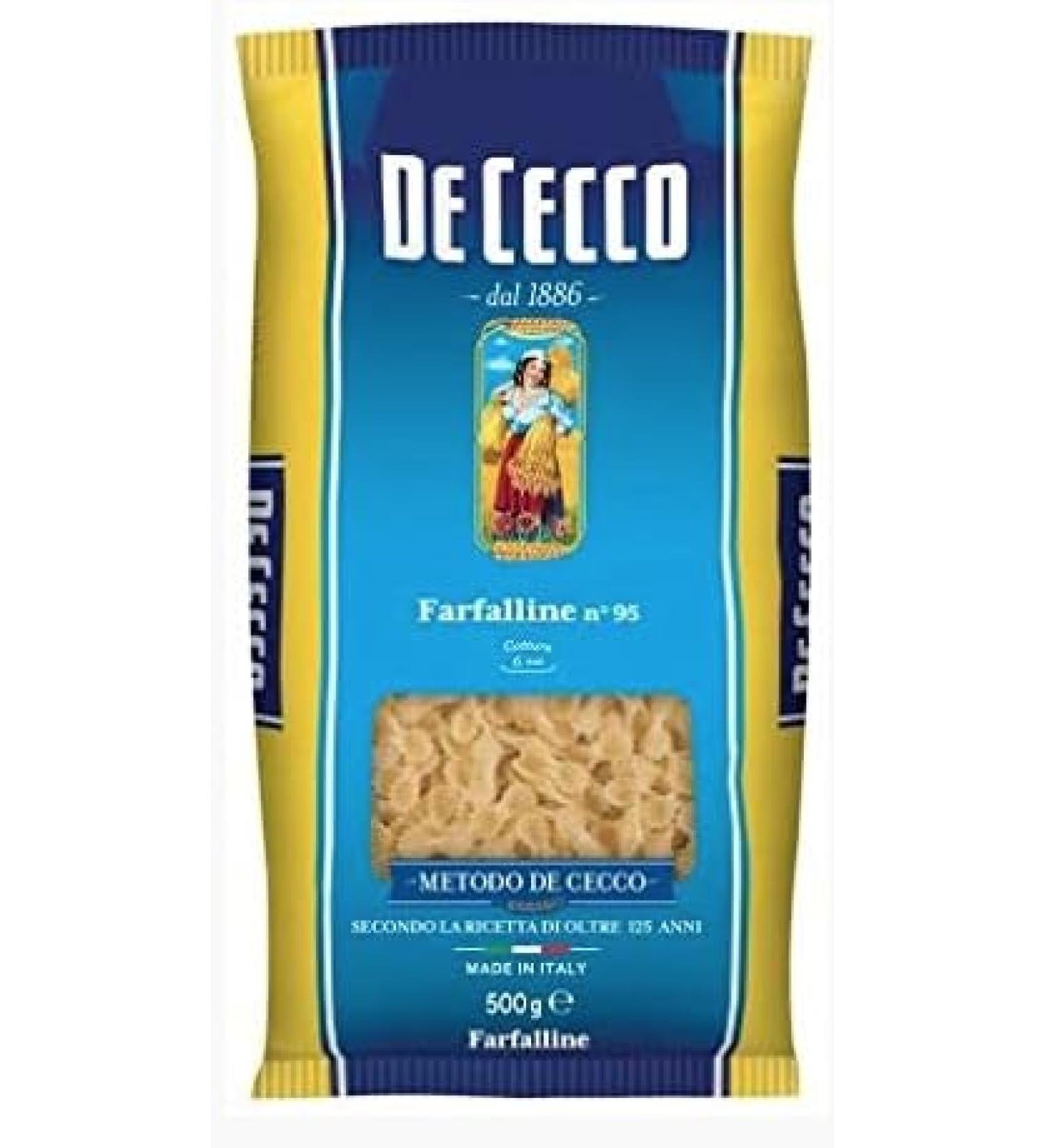 De Cecco Farfalline n.95 (500g) - Pack of 3