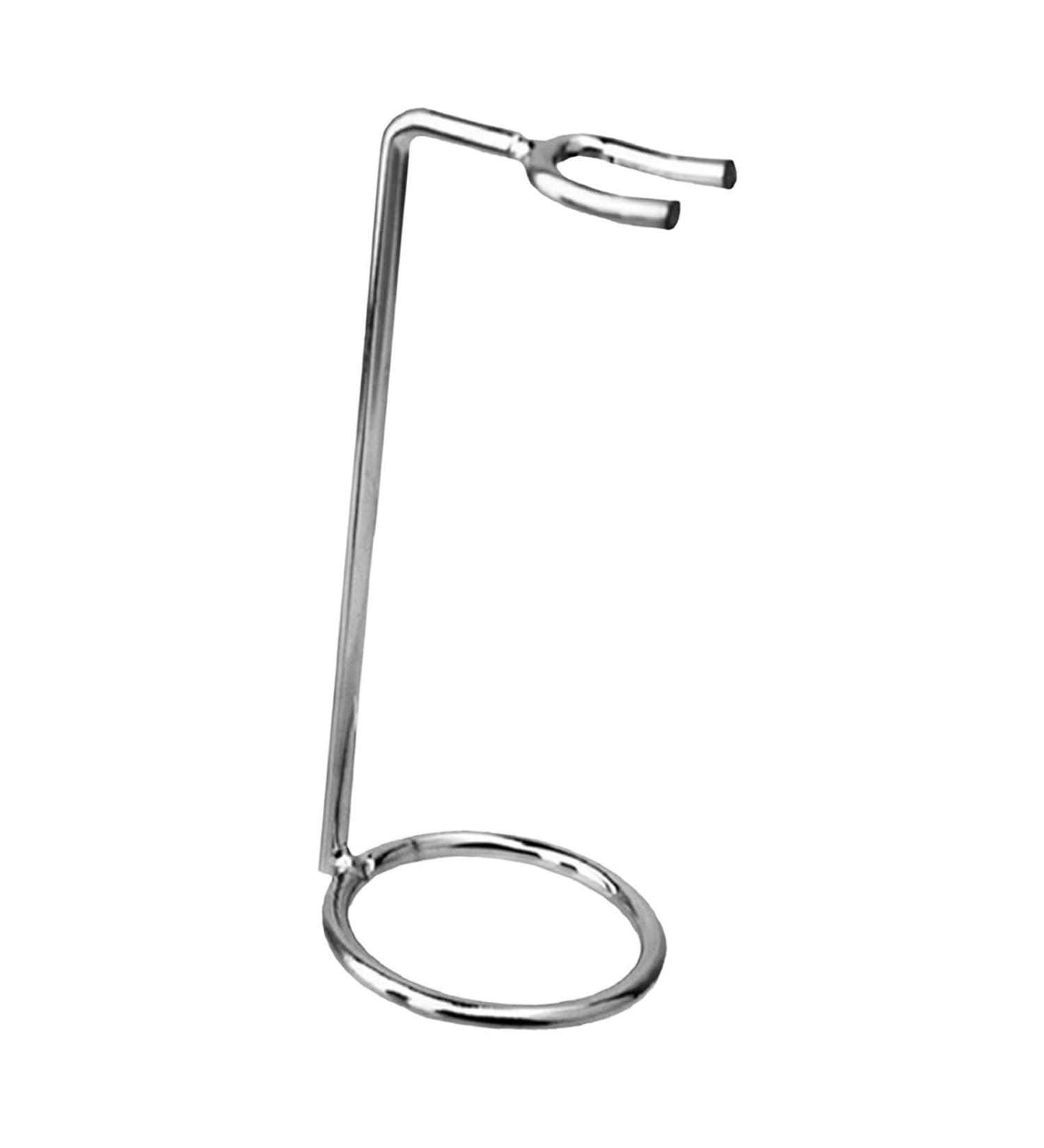 Folpus Shaving Stand for Razor Planes | Travel Shaving Rack & Gift Storage | Silver Razor Accessories & Brush Holder - Buy Online on SooperMarket.com