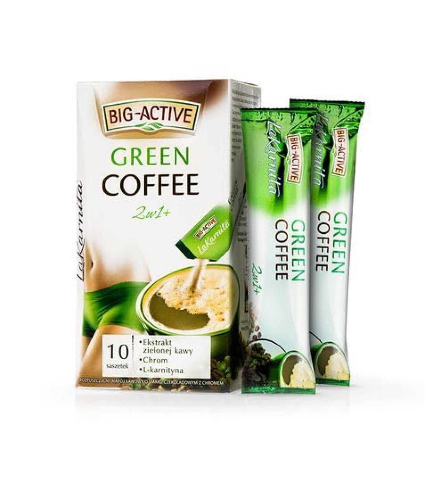 Kawa Zielona La Karnita Green Coffee Herbapol 2w1 10 Saszetek