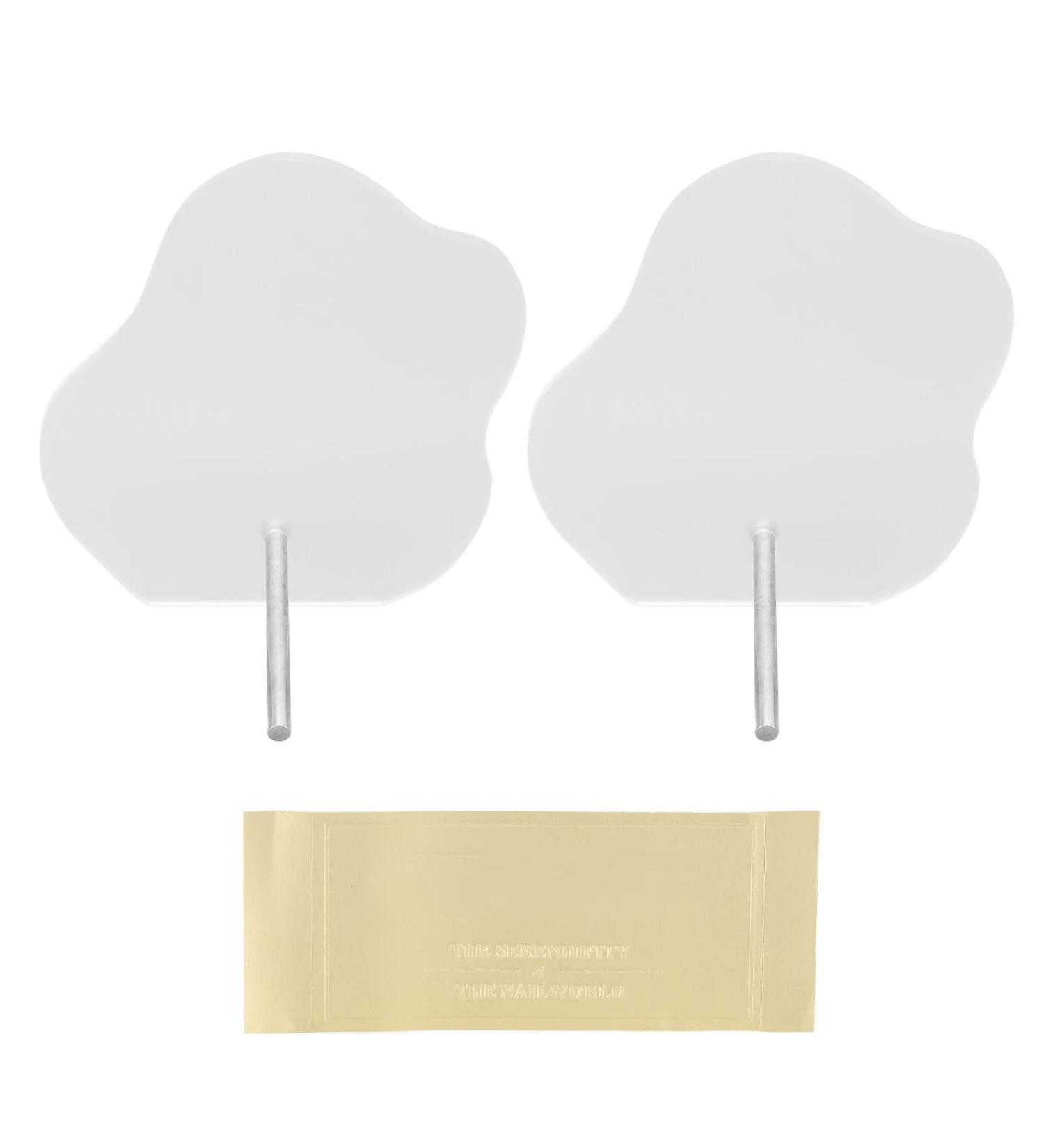 2 x Nail Holder - Acrylic Nail Tip Scoring Panel for Home Nail Studio | Beginner-Friendly Nail Art Display Rack - Buy Online on SooperMarket.com