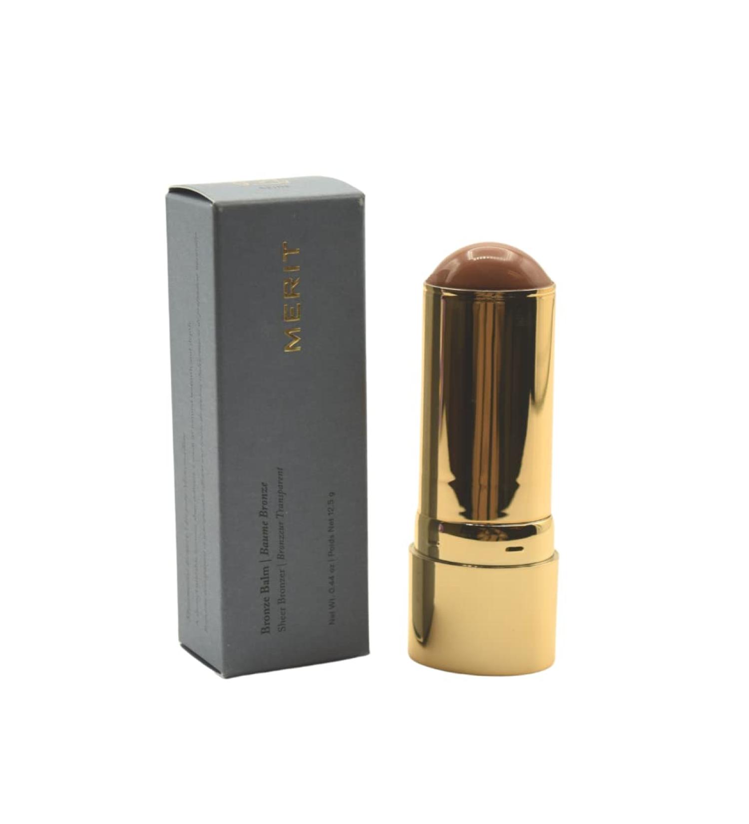 MERIT Bronze Balm Sheer Sculpting Bronzer Seine Brown - 1 oz | Best International Shipping - Buy Online on SooperMarket.com