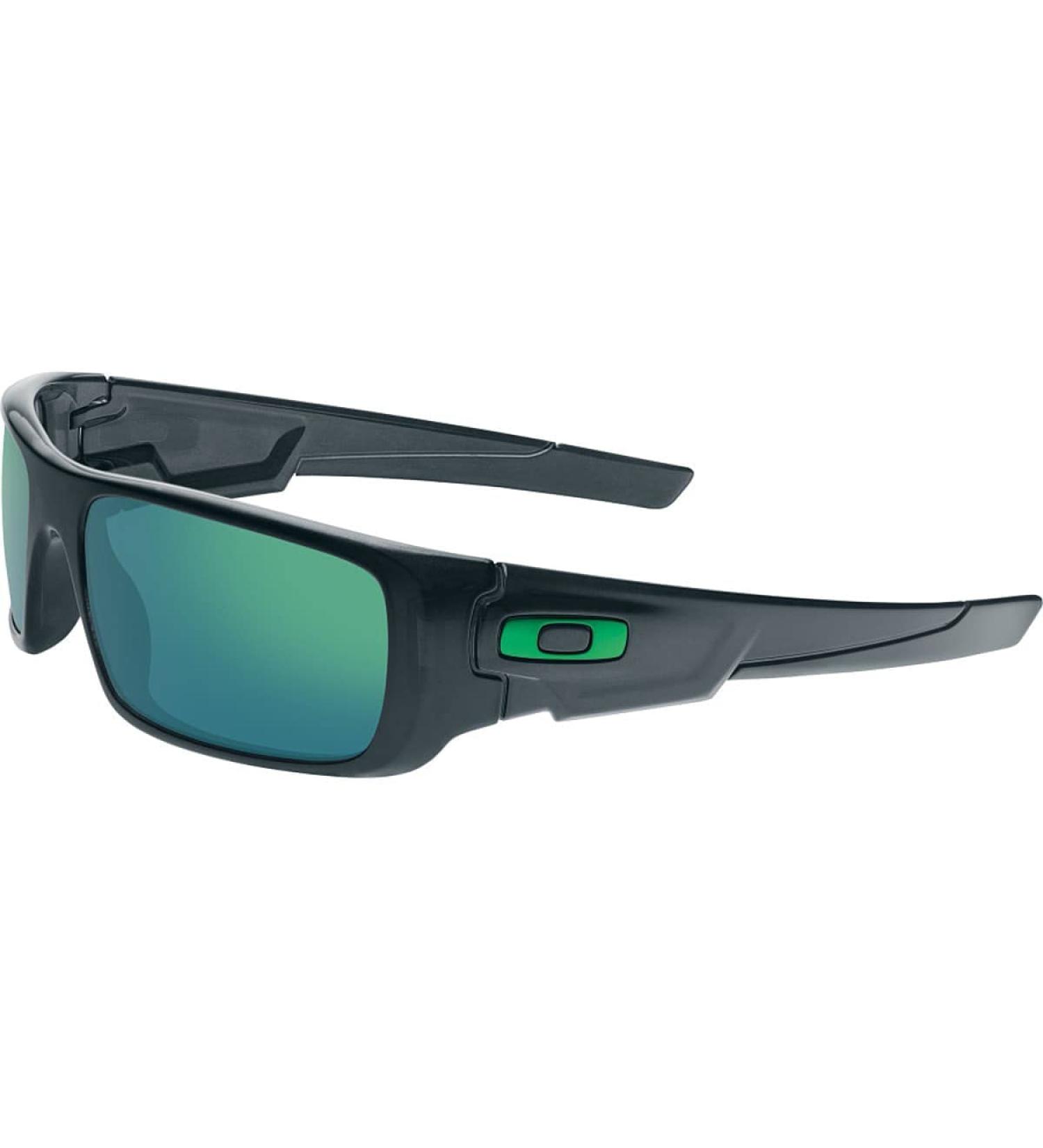 Oakley Crankshaft Sunglasses Black Ink/Jade Irid - One Size - Buy Online on SooperMarket.com