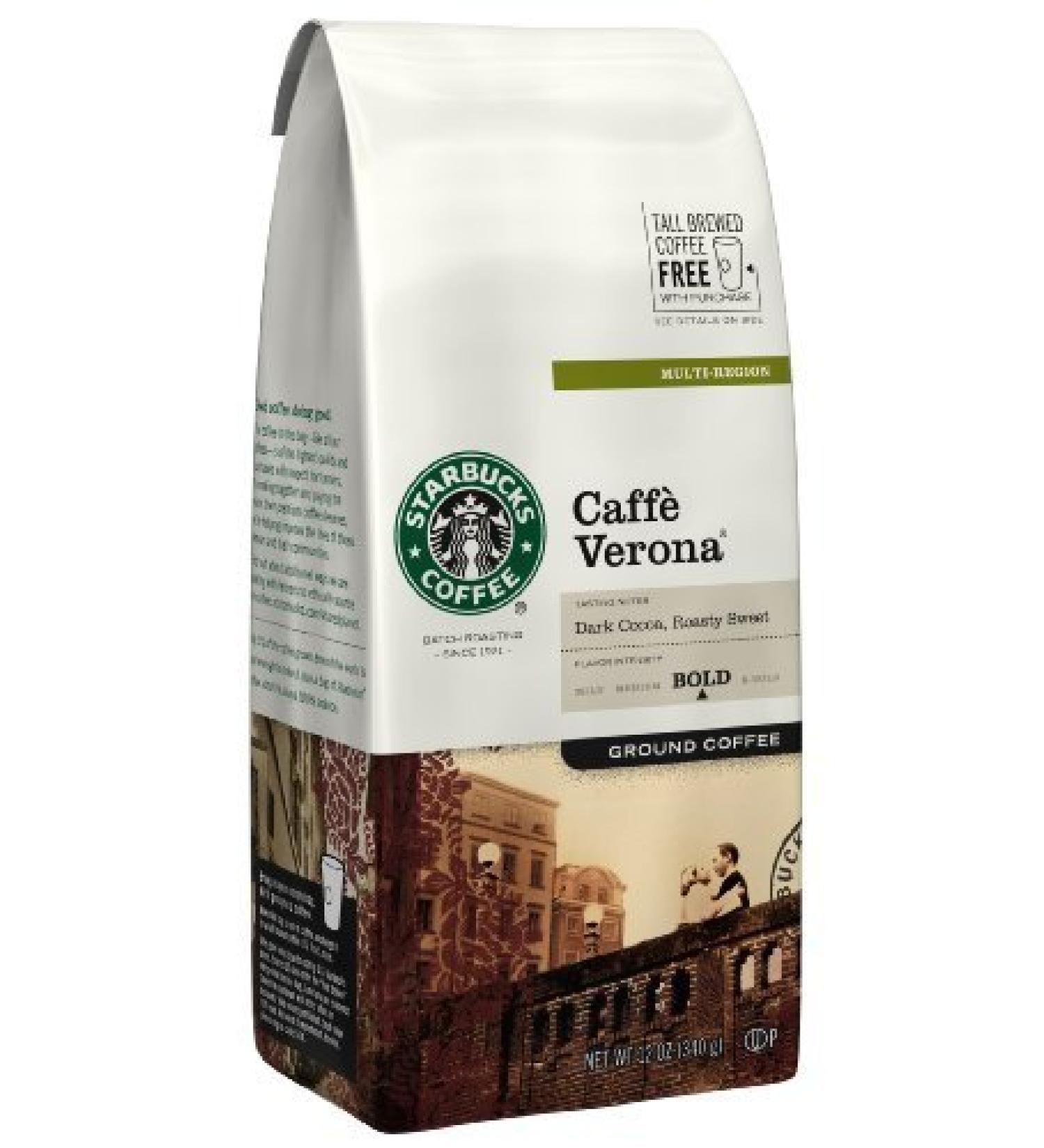 Starbucks Caffee Verone Coffee 12-Ounce Bag