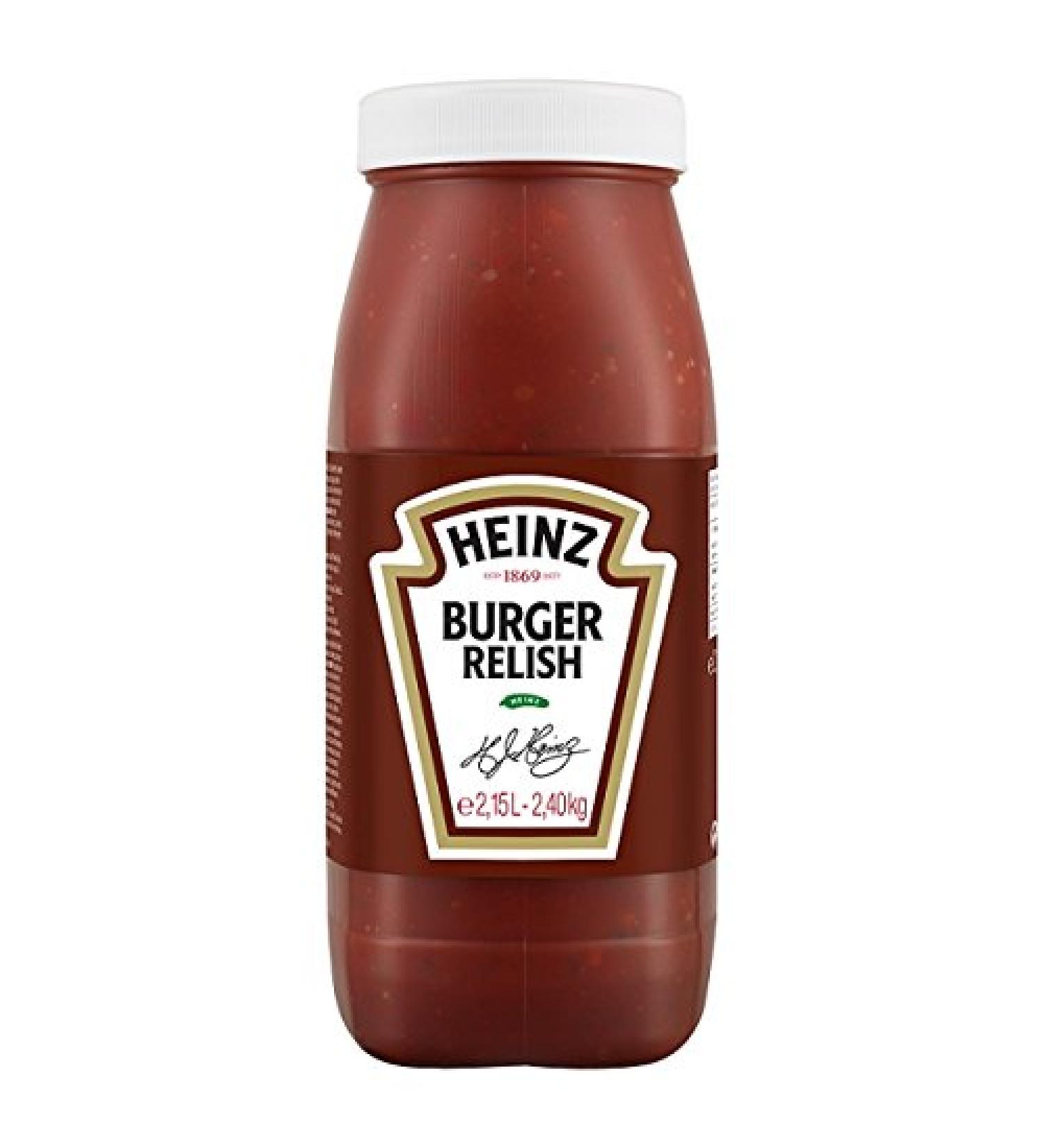 Heinz Burger Relish 2.15 l 2 pieces