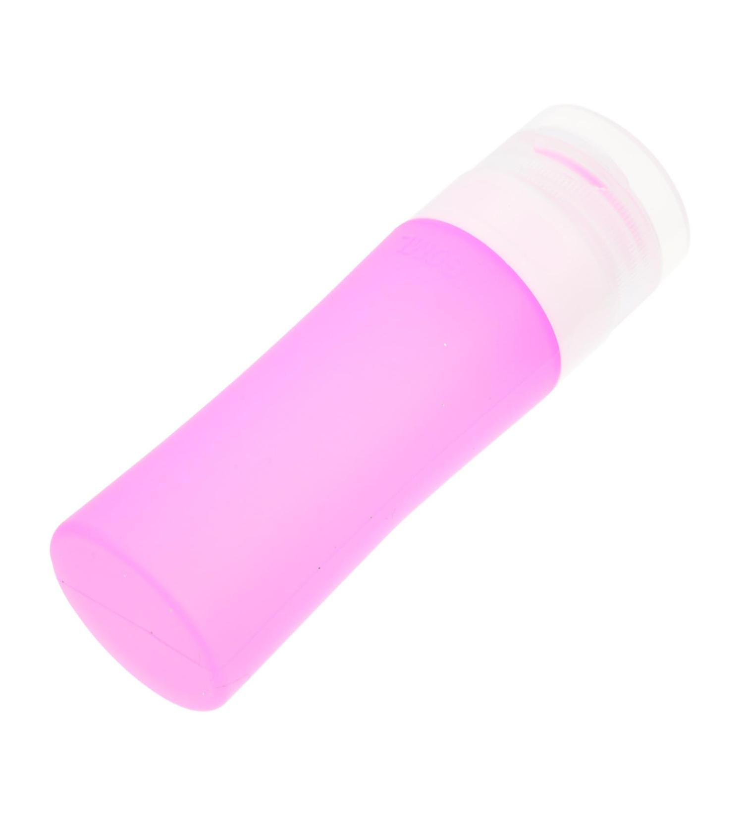 Mikinona Travel Storage Bottle Cylindrical Bottling Shampoo Bottle Refillable Bottle Shampoo Containers Silicone Liquid Bottle Empty Storage Silica Gel Cosmetic Set Bottle Purple Travel 11.4X3.6CM Purple - Buy Online on SooperMarket.com