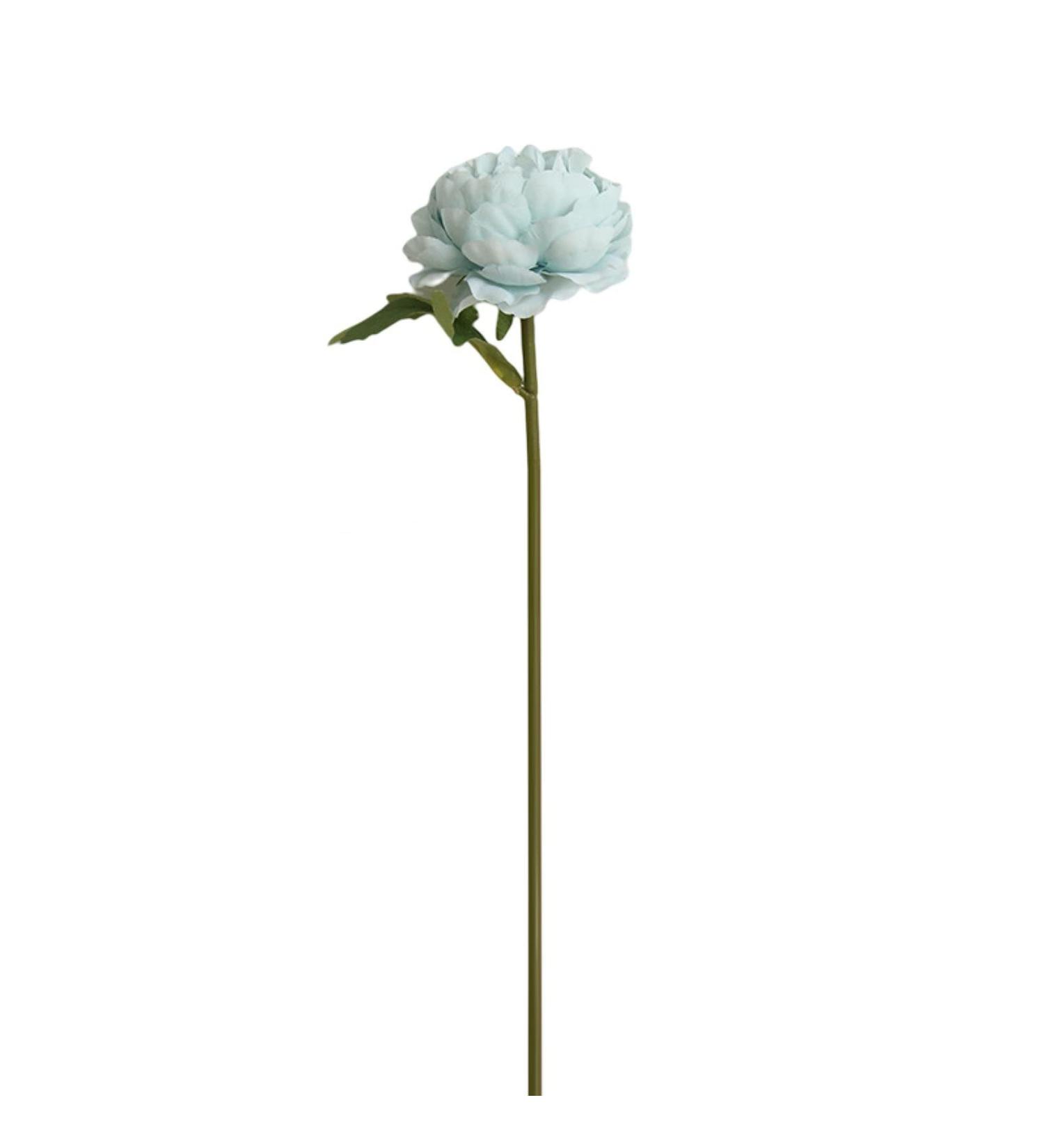 Tainrunse Artificial Tea Rose Simulated Tea Rose Tracery Wall DIY Vivid Appearance Blue