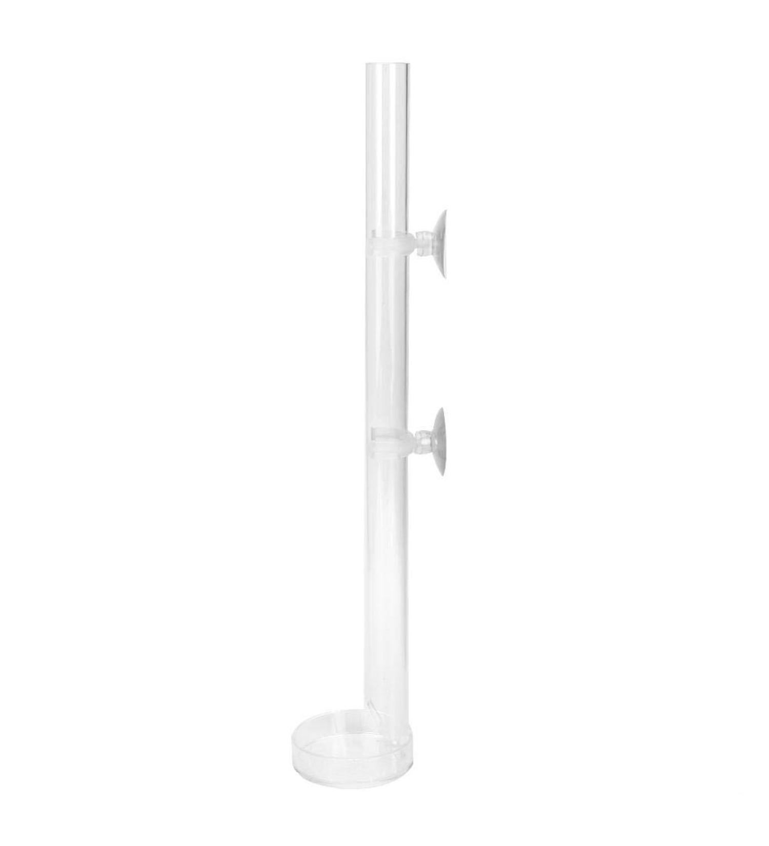 Fish Shrimp Feeder Tube and Plate Acrylic Clear Shrimp Feeding Tube Aquarium Fish Tank Feeder for Crystal Shrimp Tropical Fish(20cm) - Buy Online on SooperMarket.com