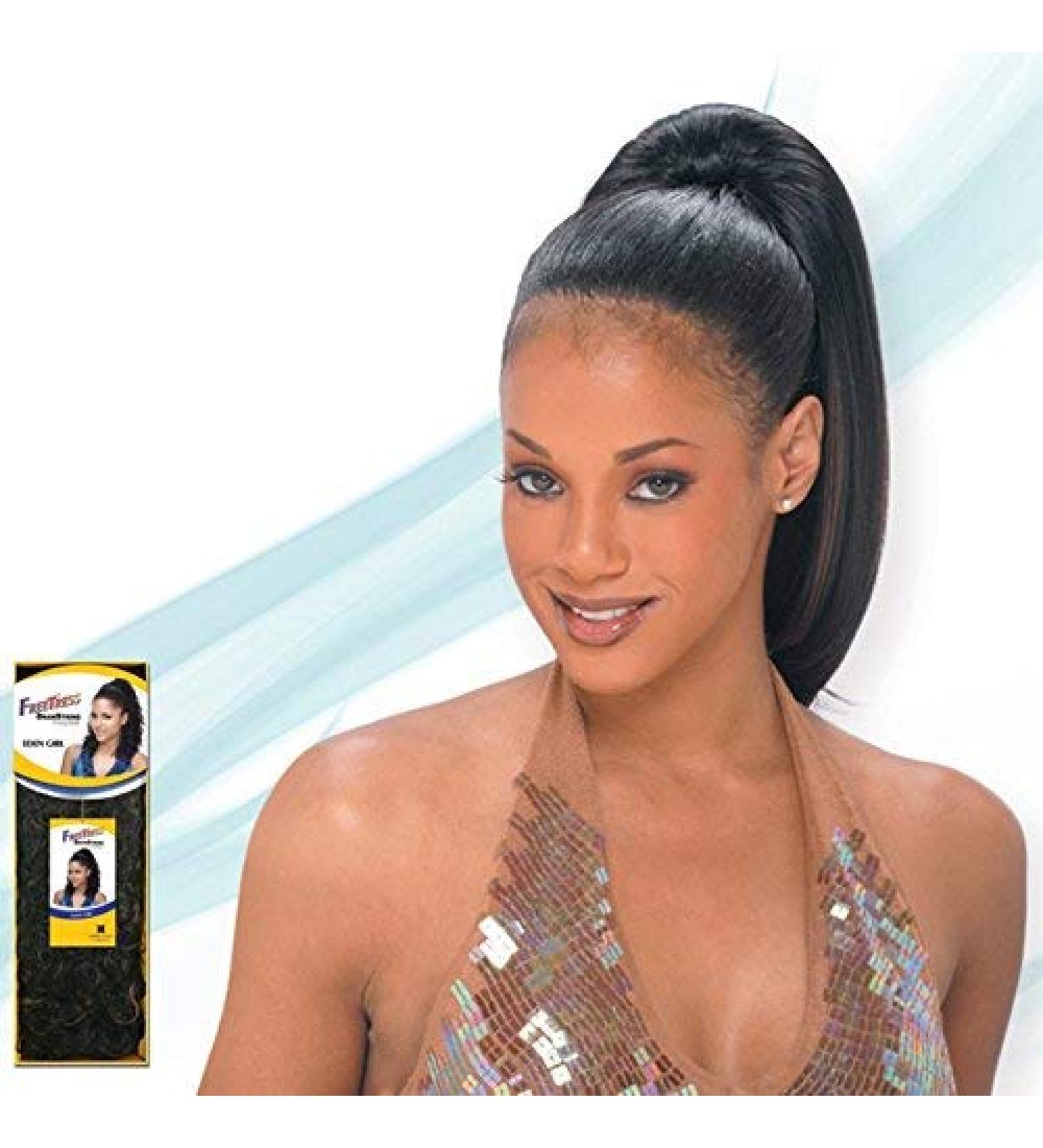 Freetress Drawstring hairpieces Ponytail California Girl (1B)