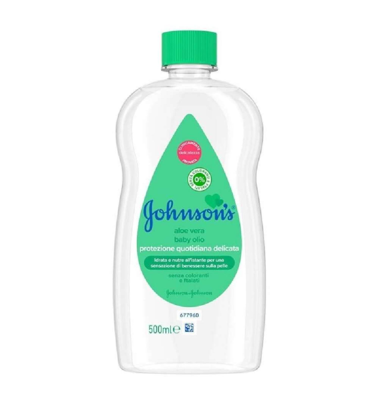 Johnsons Baby Oil Aloe Vera 300 ml (1 pack)