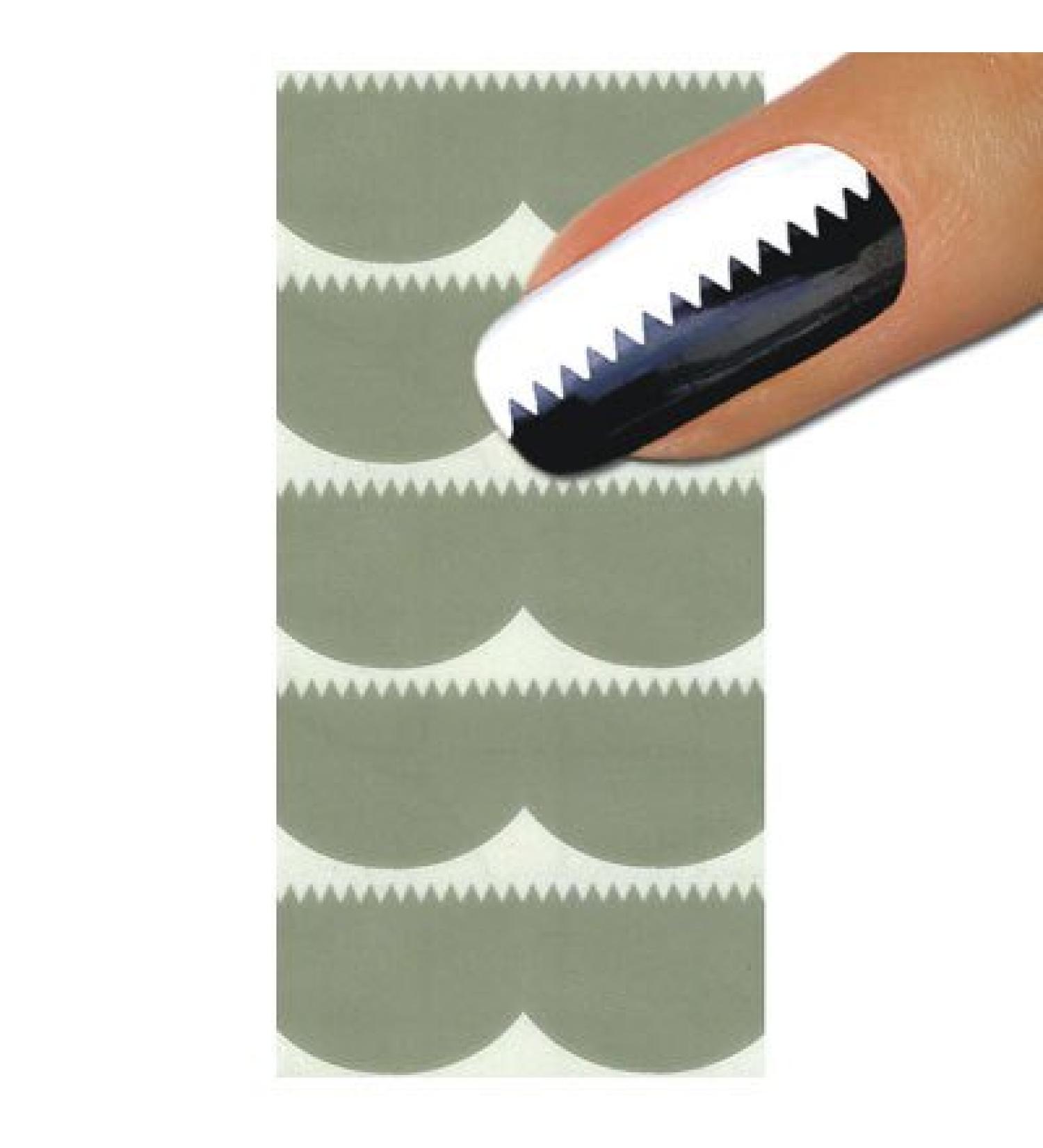 Magic Items Nail Art Nail Polish Stencil Nail Art #21