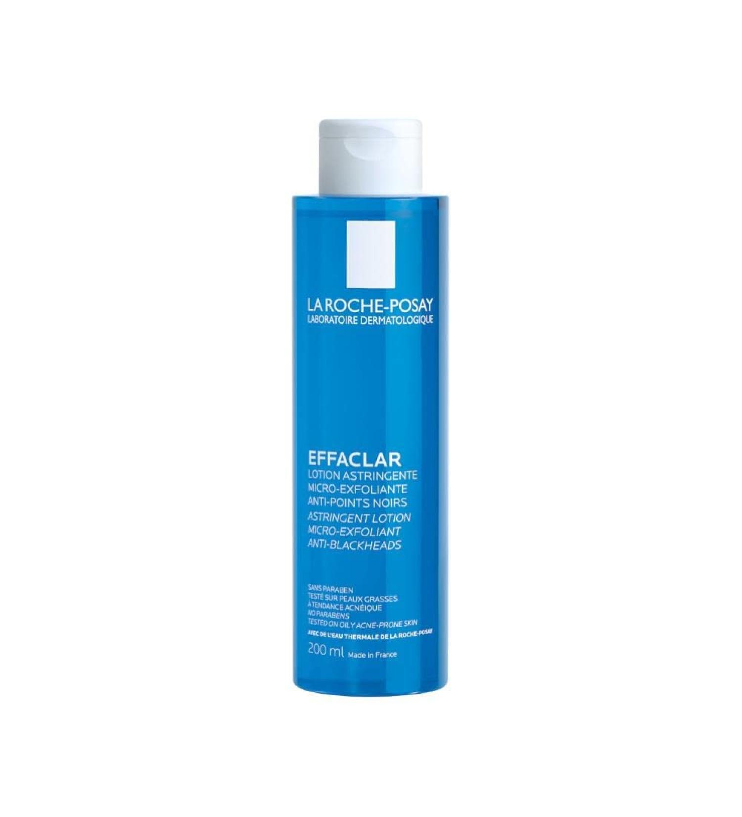 La Roche-Posay Effaclar Astringent Face Toner for Oily Skin - Exfoliating LHAs, Minimizes Pores & Smooths Skin - Buy Online on SooperMarket.com