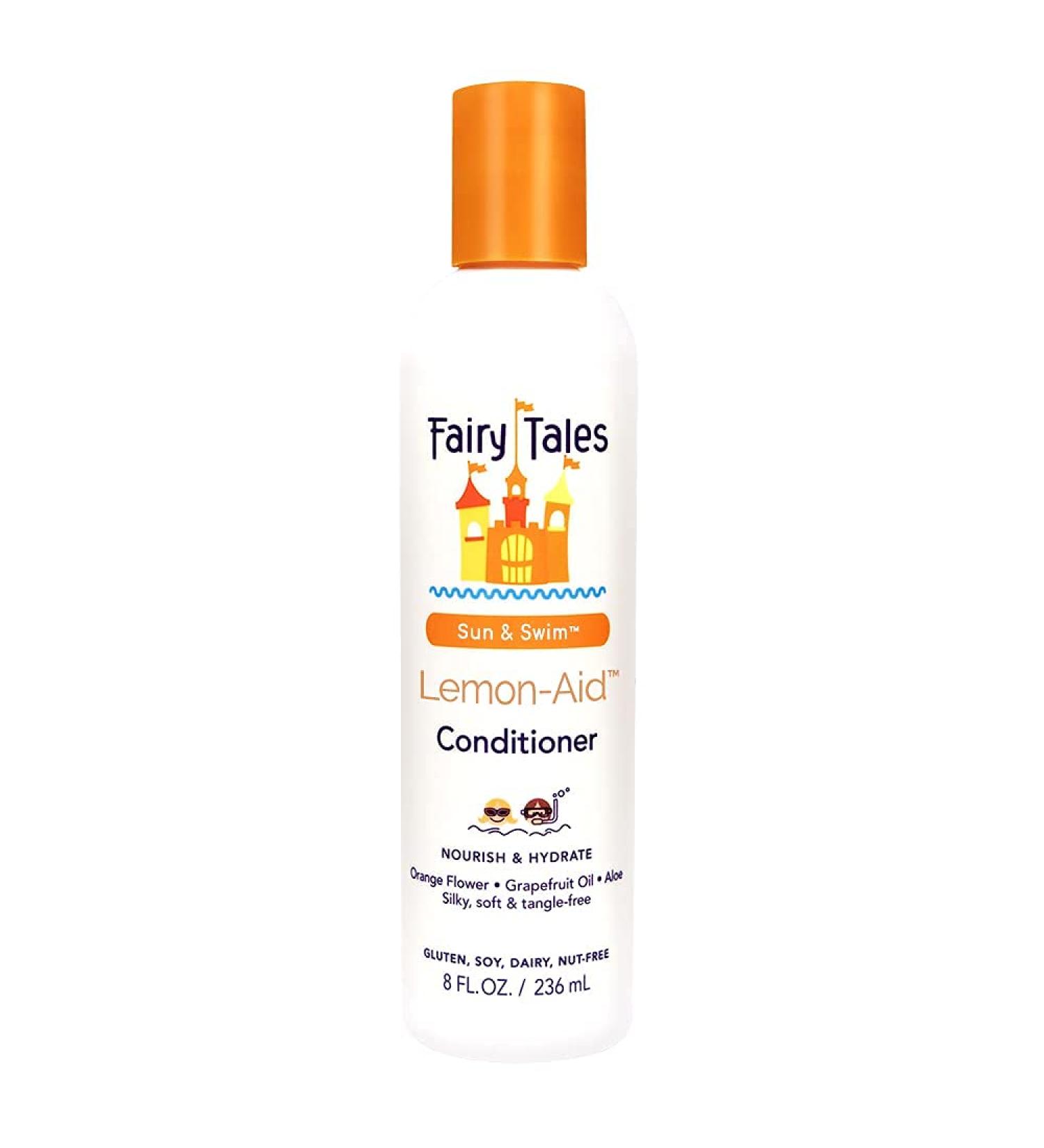 Fairy Tales Swimmer Conditioner for Kids - 8 oz | Natural Ingredients | Made in USA | Replenish and Restore Hair from Chlorine & Salt | Paraben & Sulfate-Free - Buy Online on SooperMarket.com