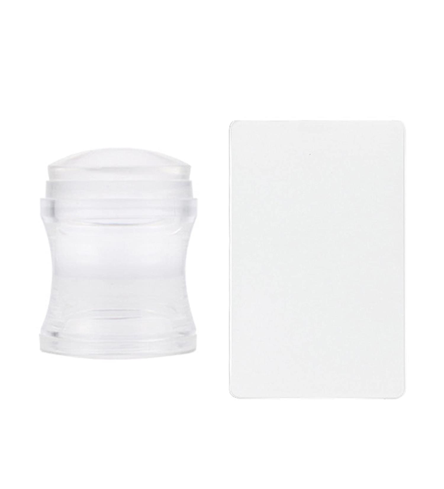 Nail Art Stickers for Women - Removable & Flexible Nail Seal for Party Decor | Silicone Stamp & Scrub Tool for Perfect Manicure - Buy Online on SooperMarket.com