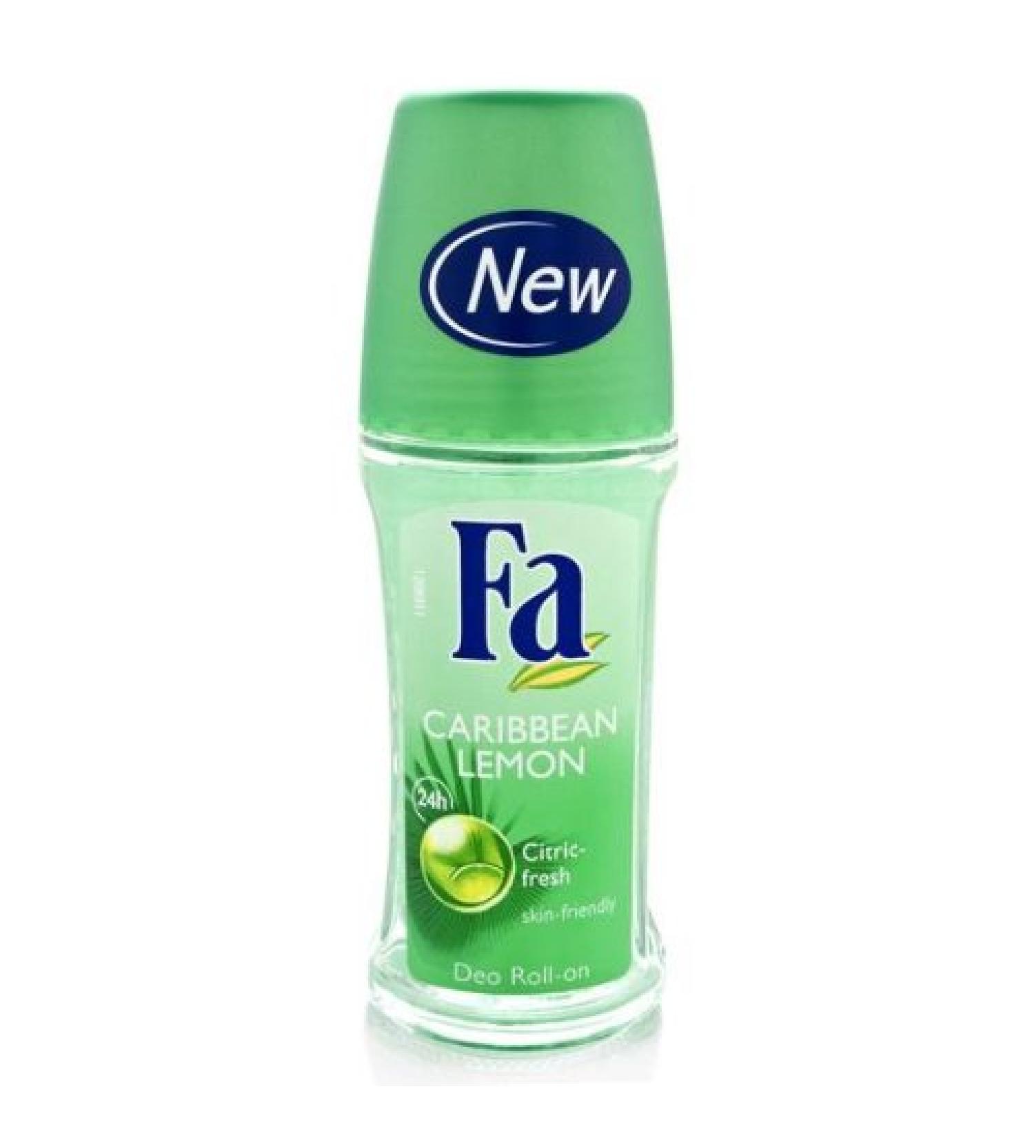 Fa Deodorant Roll-On - Caribbean Lemon 50ml/1.7oz